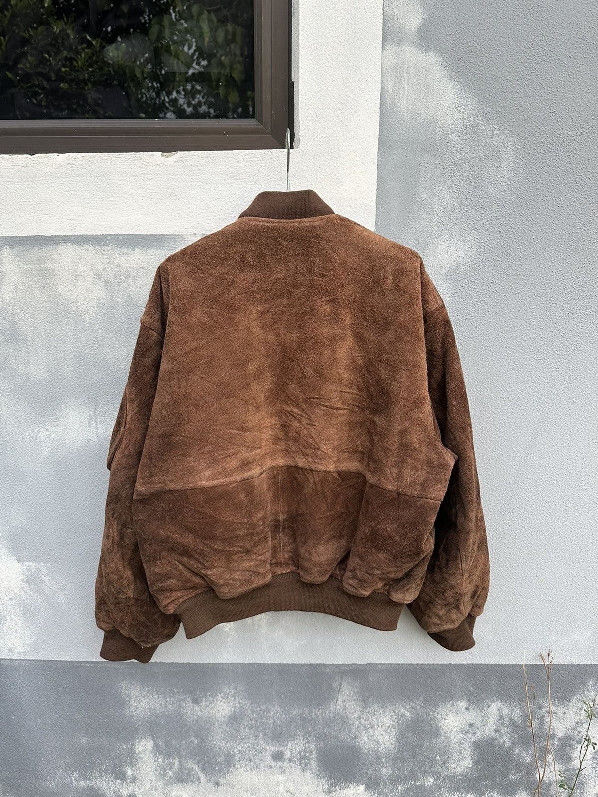 Vintage Vintage leather bomber jacket Size US L / EU 52-54 / 3 - 6 Thumbnail