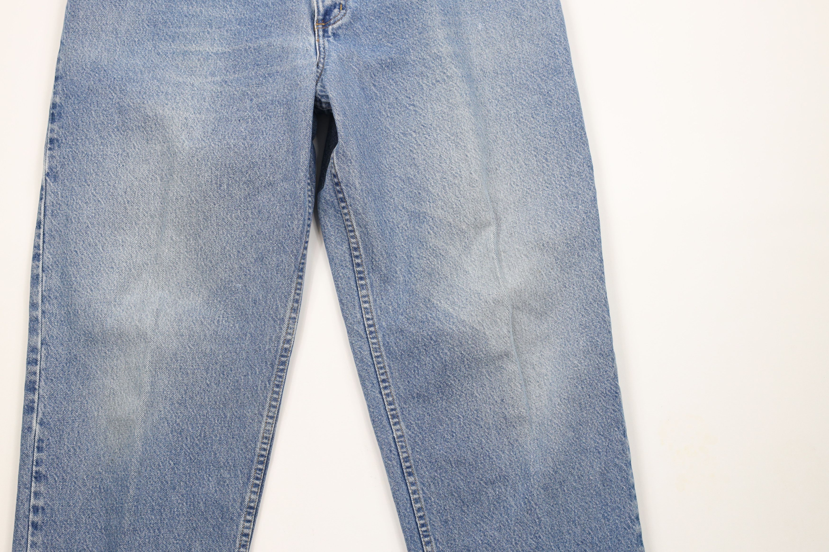 Carhartt × Vintage Vintage Y2K 2000 Carhartt Spell Out Straight Leg Denim Jeans Size US 36 / EU 52 - 3 Thumbnail