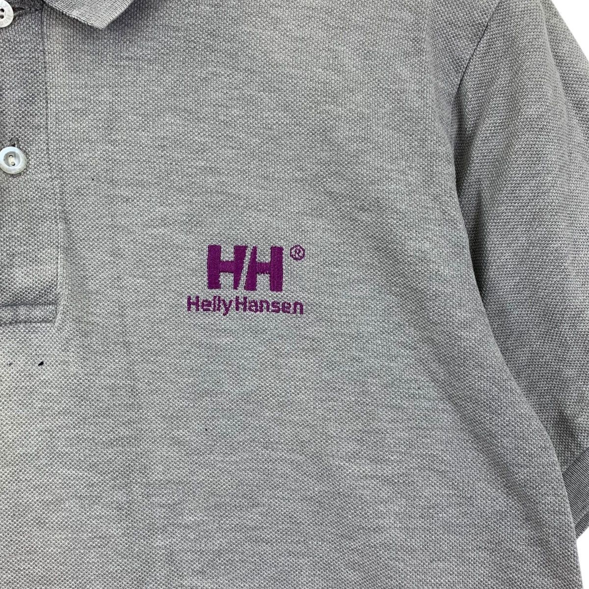 Vintage HELLY HANSEN SAILING Natural Sun Faded Polo Tee