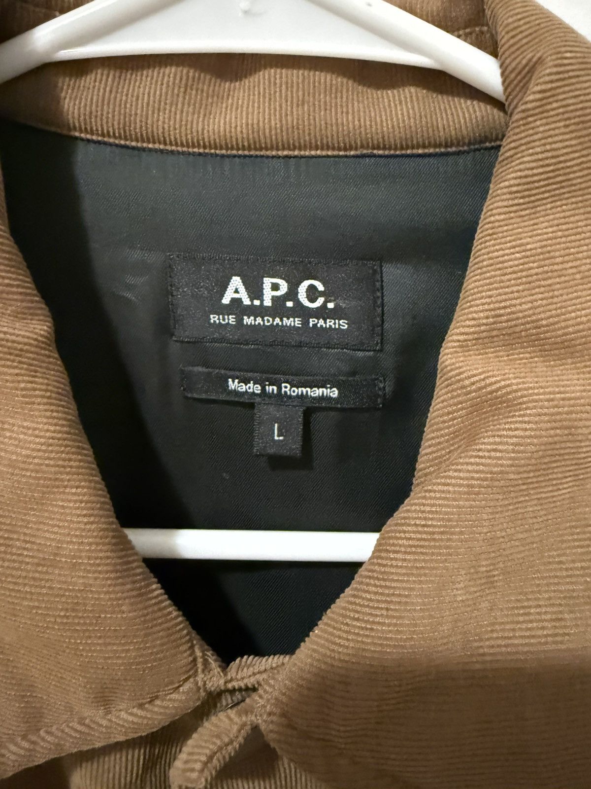 A.P.C. A.P.C Alex Jacket Size L in Tobacco Size US L / EU 52-54 / 3 - 5 Thumbnail