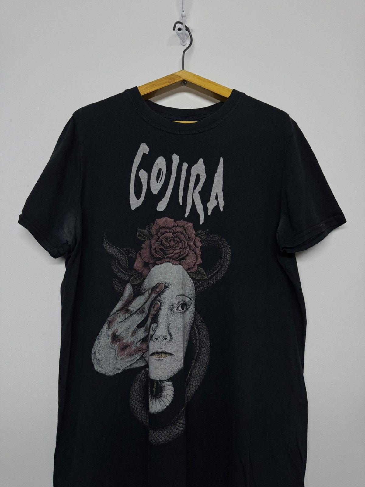 Gildan Vintage Gojira Shirt Metal Band Tee Mastodon Meshuggah Opeth Size US M / EU 48-50 / 2 - 2 Thumbnail