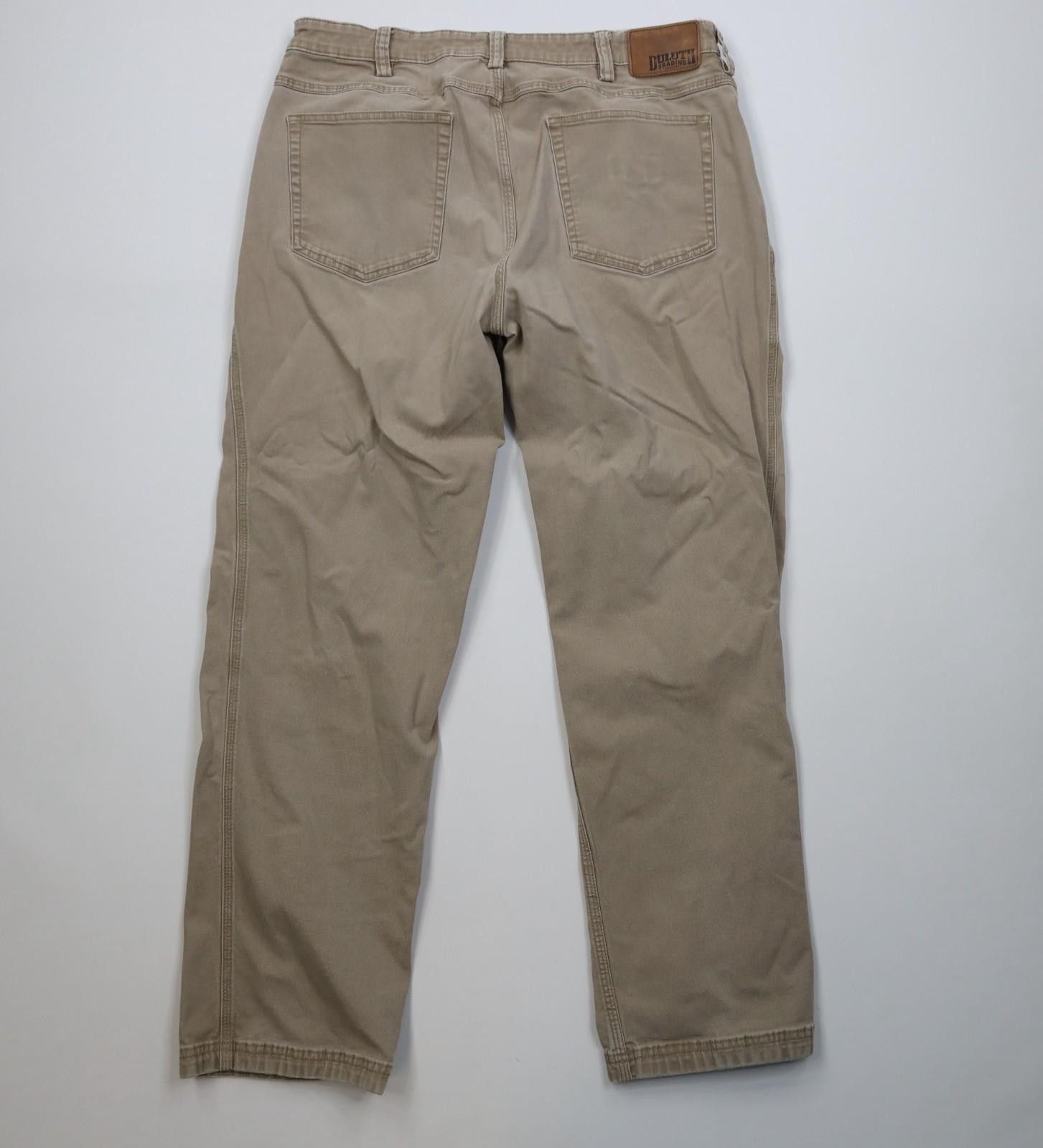 Duluth Trading Company Duluth Trading Co Canvas Flex Fire Hose Wide Leg Pants Size US 36 / EU 52 - 10 Thumbnail