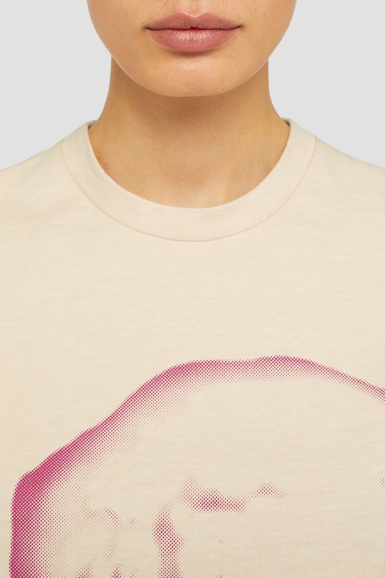 Jil Sander o1w1db10825 Print T-Shirt in Cream Size XL / US 12-14 / IT 48-50 - 6 Thumbnail