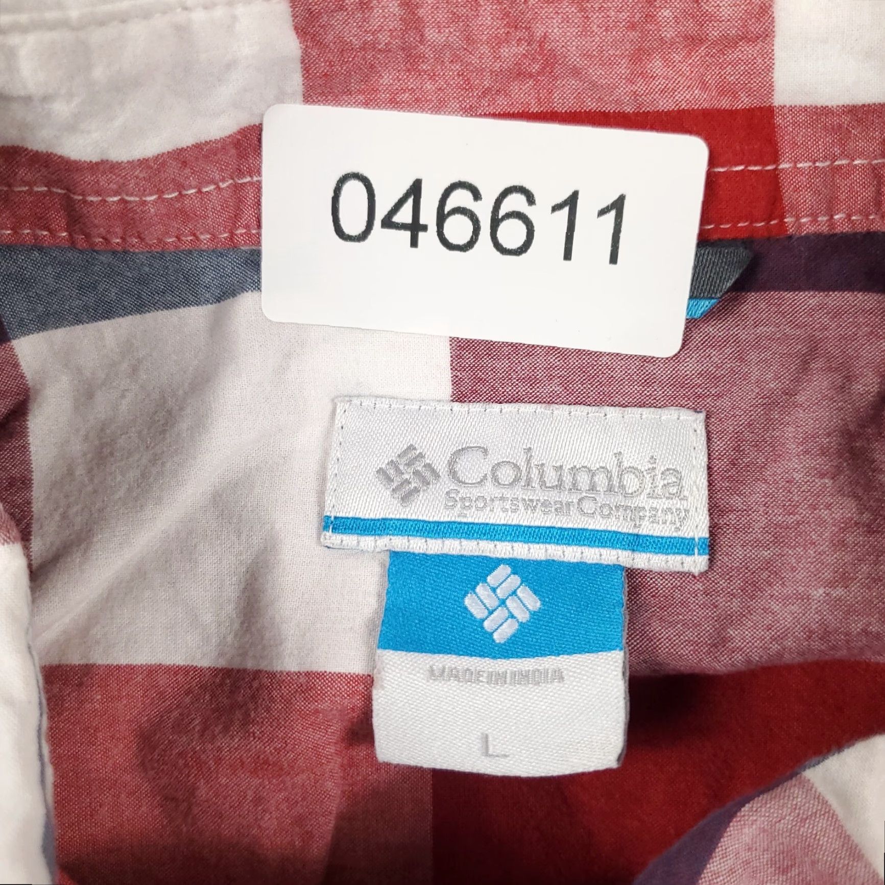 Vintage Columbia Shirt Mens L Red Plaid Button-Up Short Sleeve Casual Button-Down Collared Men’s Size US L / EU 52-54 / 3 - 6 Thumbnail