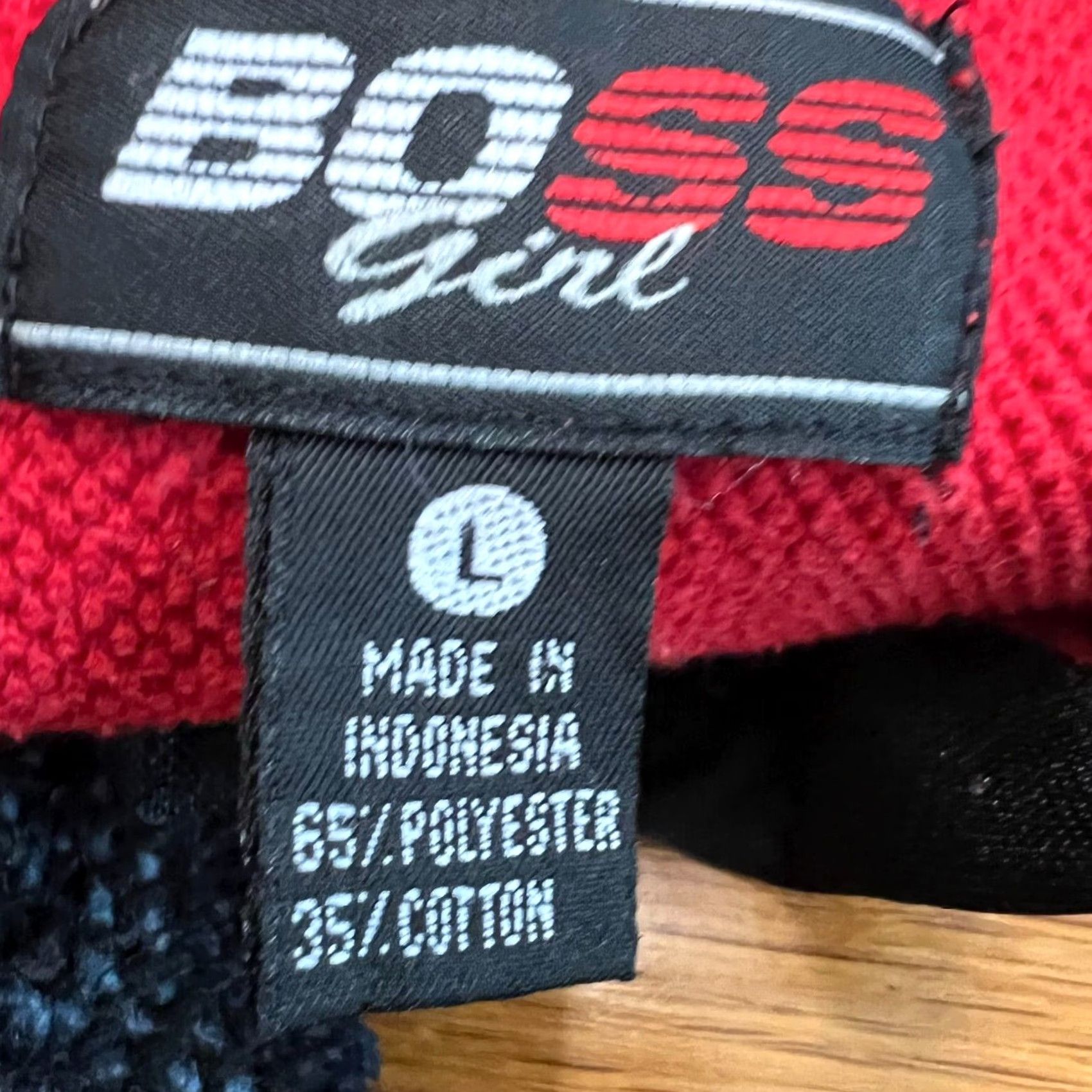 Vintage VINTAGE Boss Girl Performance Womens Pullover 1/4 Zip Red Jacket Sweatshirt Size M Size M / US 6-8 / IT 42-44 - 5 Thumbnail