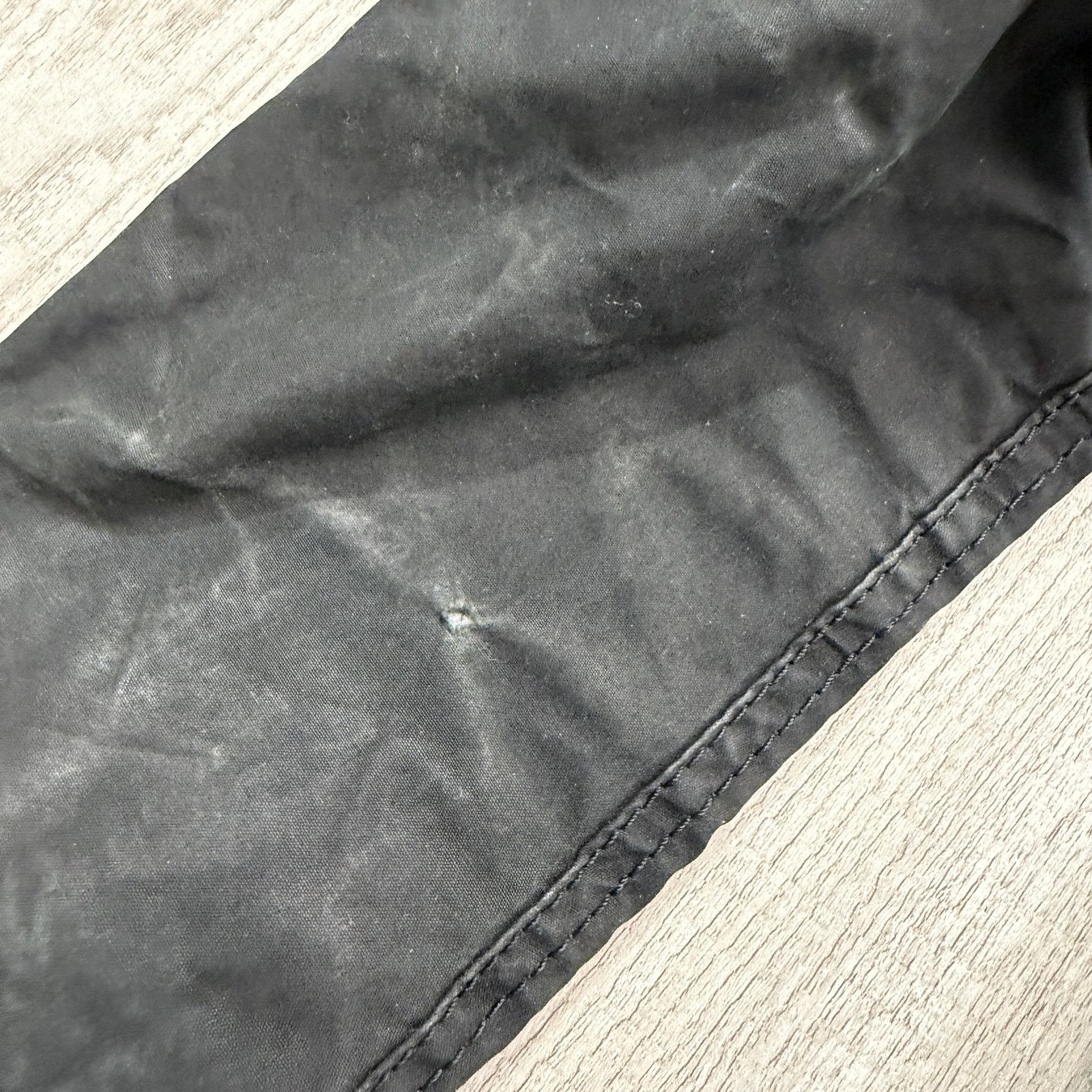 Barbour Barbour Brenin Parka Jacket Women's 8 Black Hooded Wax Size M / US 6-8 / IT 42-44 - 13 Thumbnail
