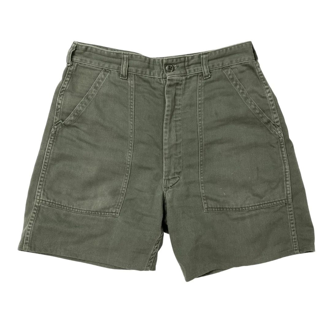 Vintage 50s-60s Vintage Short Cargo Pants Size US 32 / EU 48 - 1 Thumbnail