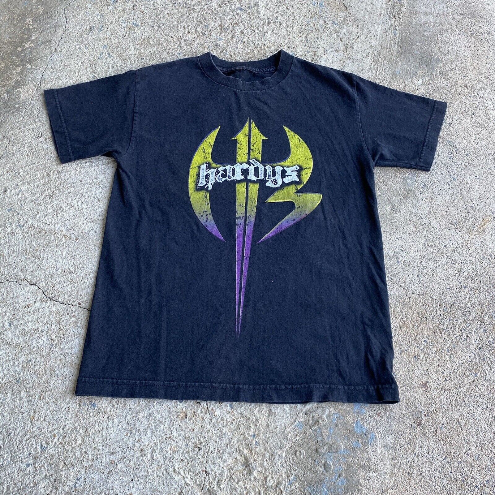 WWE Vintage Hardy Boyz T Shirt Small Black Matt Jeff Hardys Size US S / EU 44-46 / 1 - 4 Thumbnail