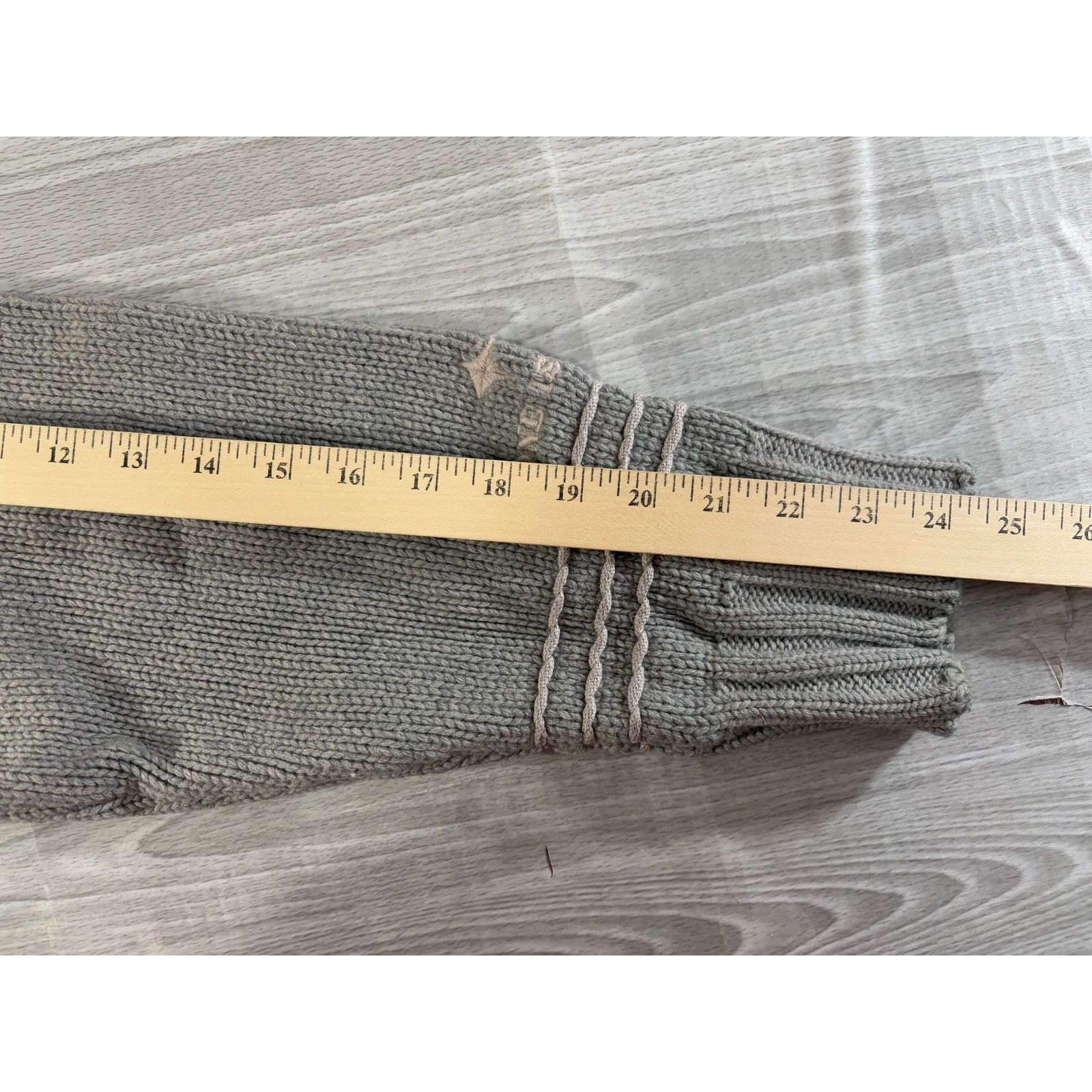 Stone Island STONE ISLAND wool blend enbroidered logo sweater sz L VGT 90 Size US L / EU 52-54 / 3 - 9 Thumbnail