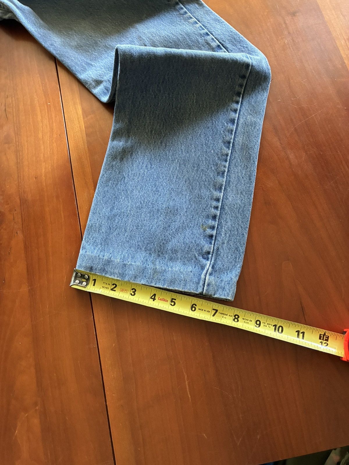 Levi's Vintage 80s Levi’s bootcut faded denim jeans Size US 30 / EU 46 - 7 Thumbnail