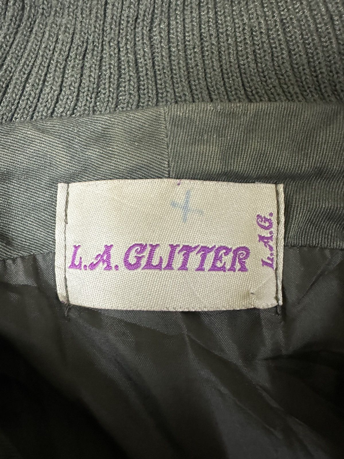 Japanese Brand 💥rare💥 L.A GLITTER high neck vkei military GOA jacket Size US M / EU 48-50 / 2 - 6 Thumbnail