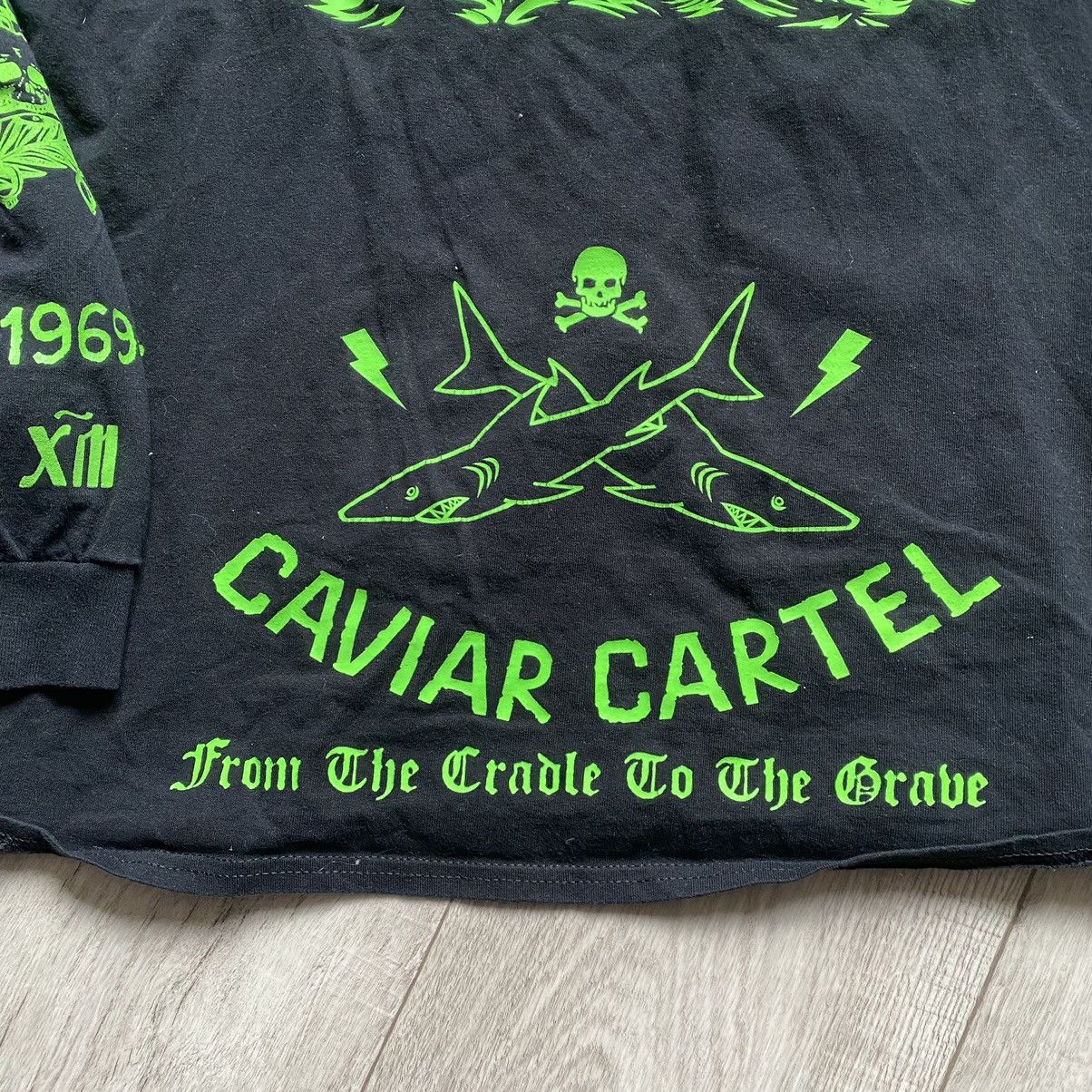 SSUR CAVIAR CARTEL BY SSUR USA JAIL TATTOO PRINT LONG SLEEVE Size US XL / EU 56 / 4 - 5 Thumbnail