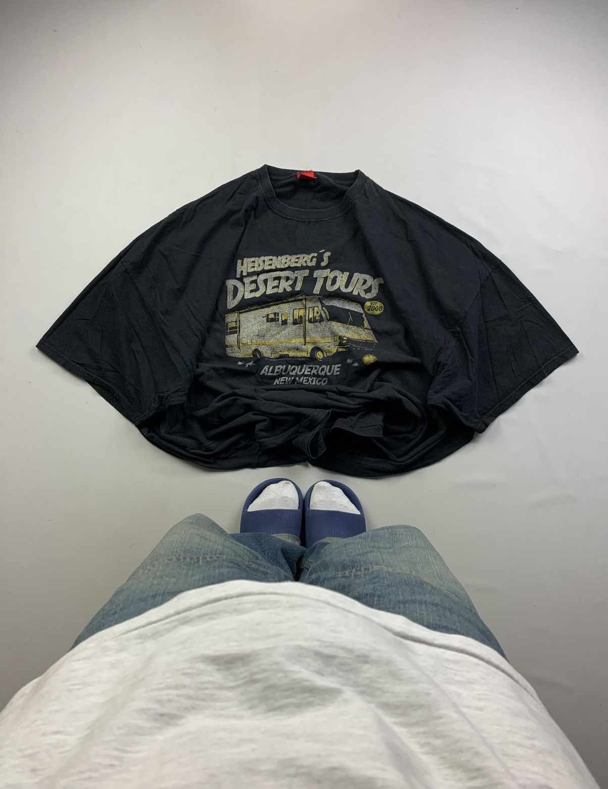Vintage Vintage OG Hype Van Skate/Sk8 Boxy Baggy T-Shirt Rare! Size US XL / EU 56 / 4 - 1 Thumbnail