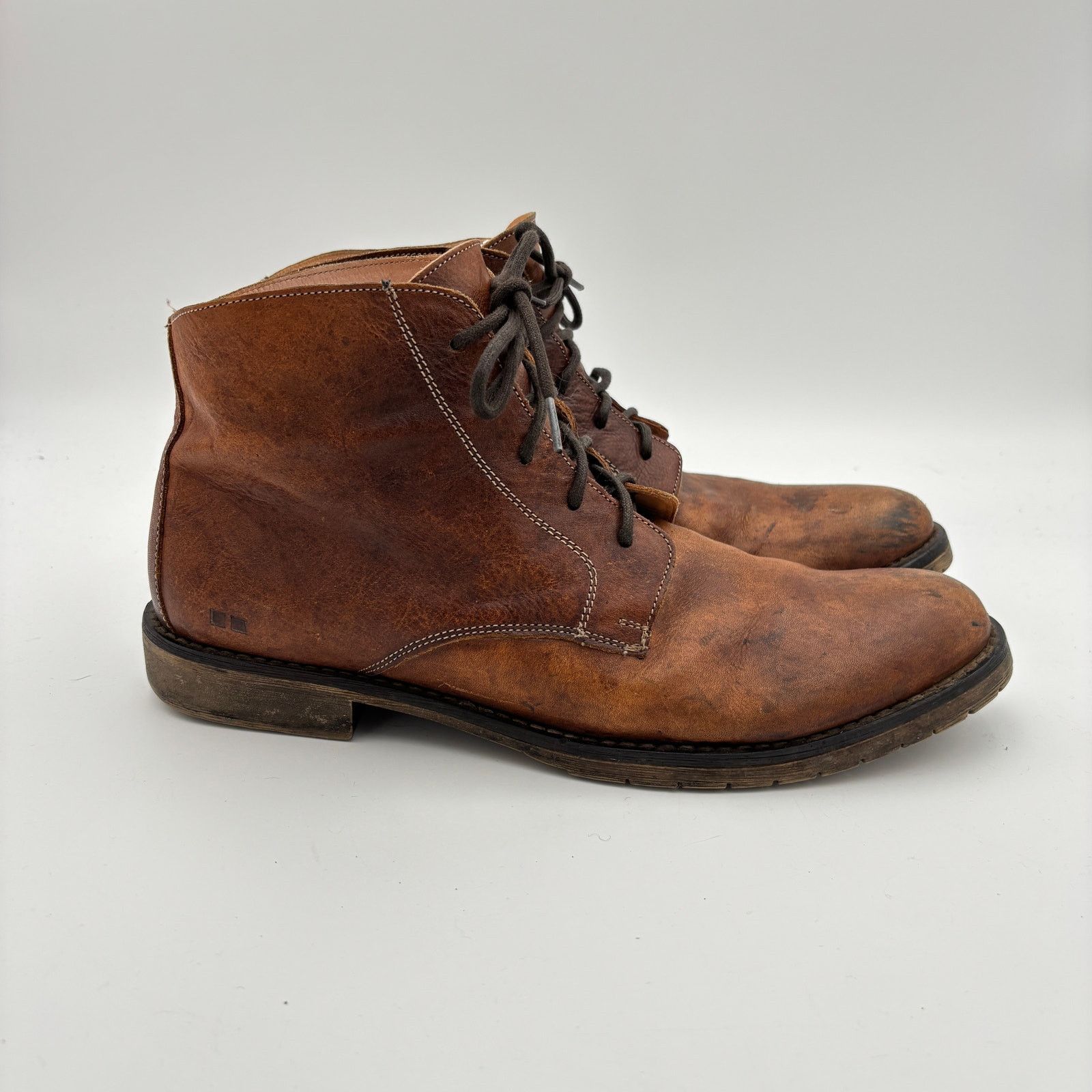 Bed Stu Bed Stu Workshop Leather Lace Up Cobbler Boots Men's 11 Size US 11 / EU 44 - 3 Thumbnail