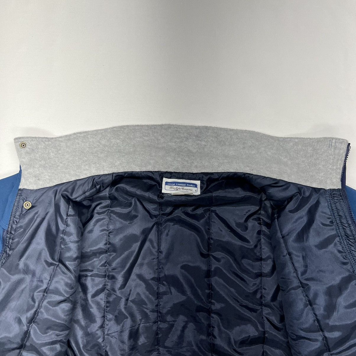 Ford × Vintage VTG Ford Jacket Blue Full Zip Factory Uniform Truck Canada Size US XL / EU 56 / 4 - 10 Thumbnail