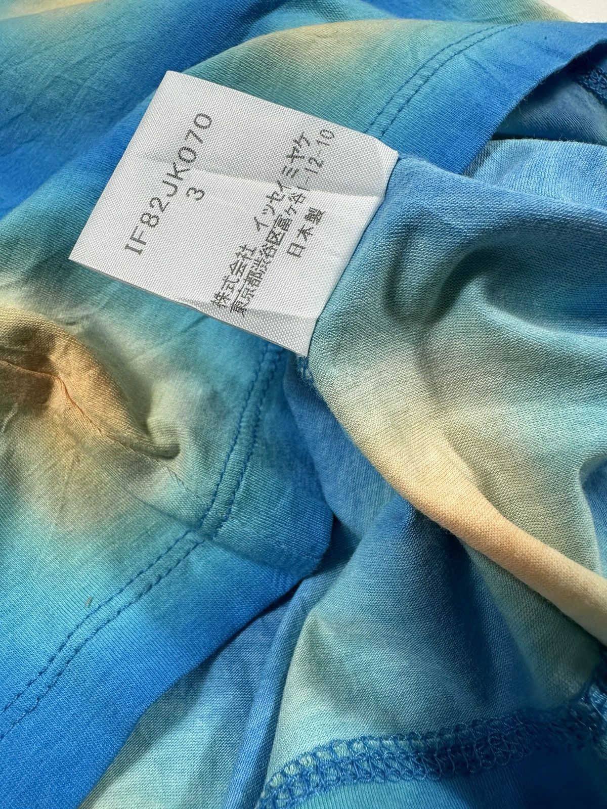 Issey Miyake Issey Miyake Fete Tshirt Strecth Size M / US 6-8 / IT 42-44 - 9 Thumbnail