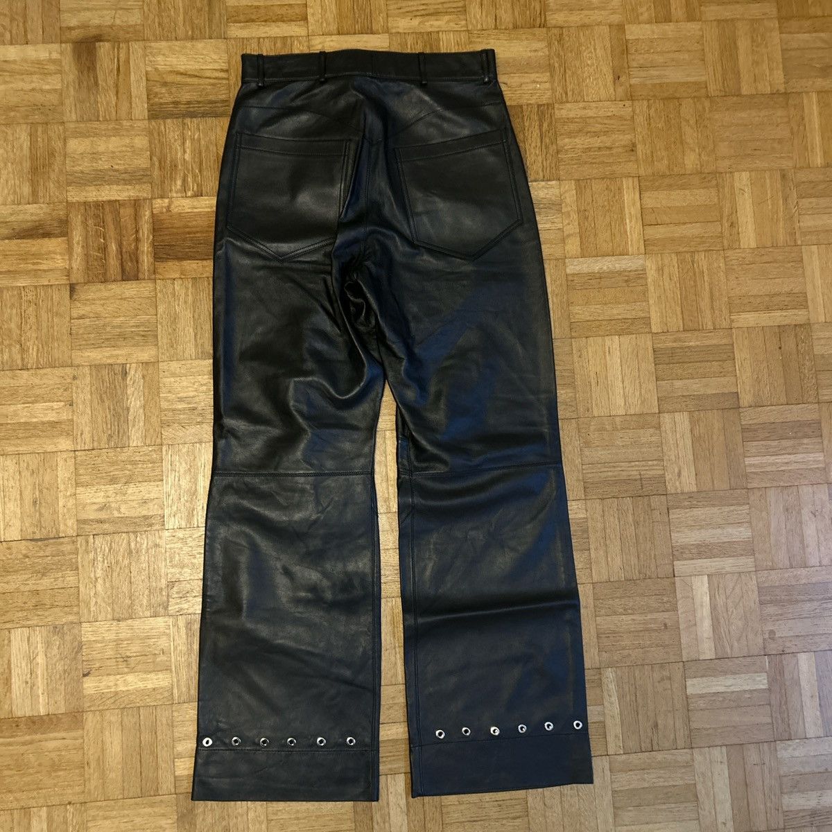 Ximon Lee Ximon Lee Biker Leather Pants. Size US 29 - 2 Thumbnail