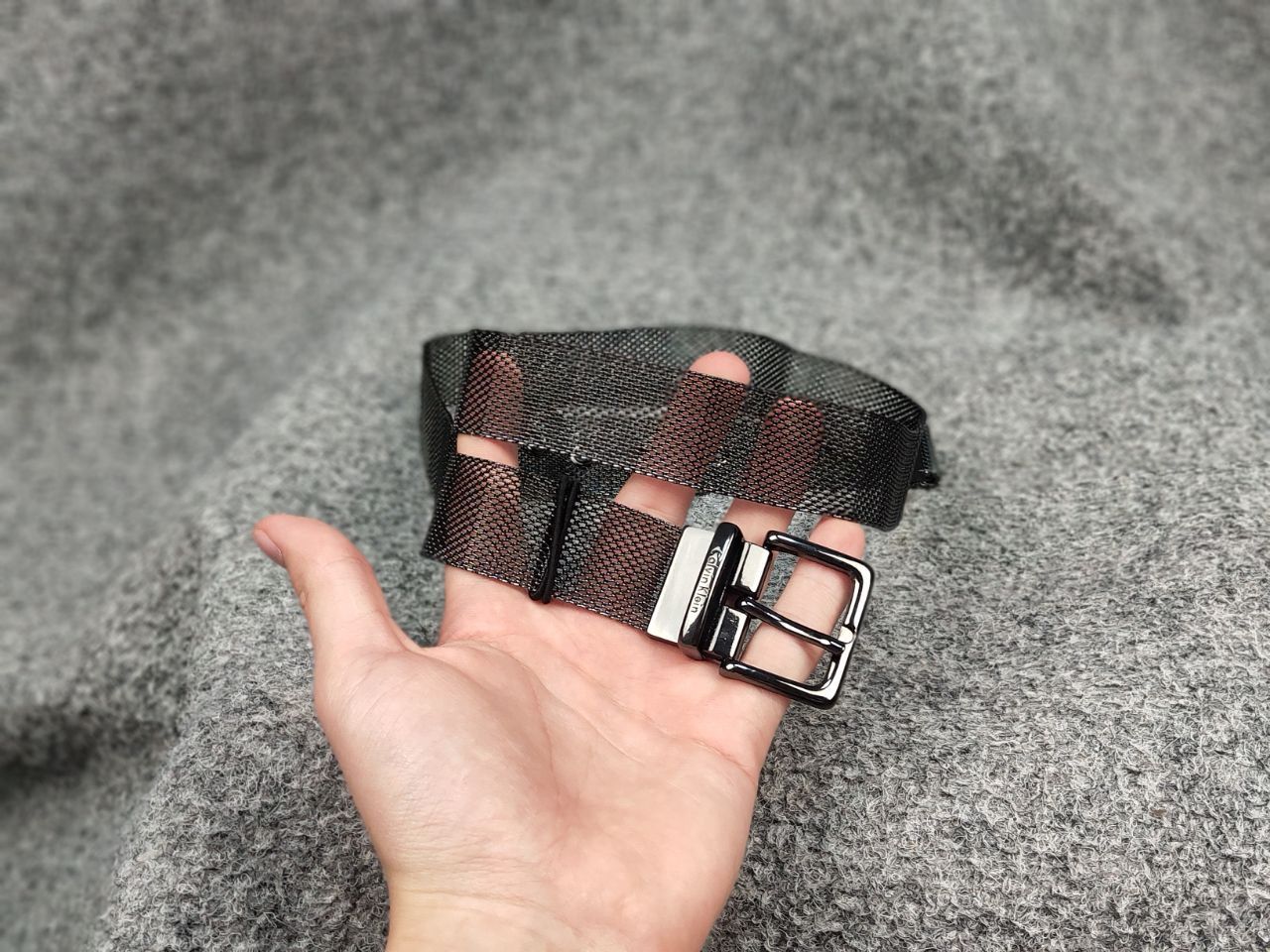 Japanese Brand Vintage Calvin Klein Metal belt in a tiny bundle Japan Style Size ONE SIZE - 4 Thumbnail