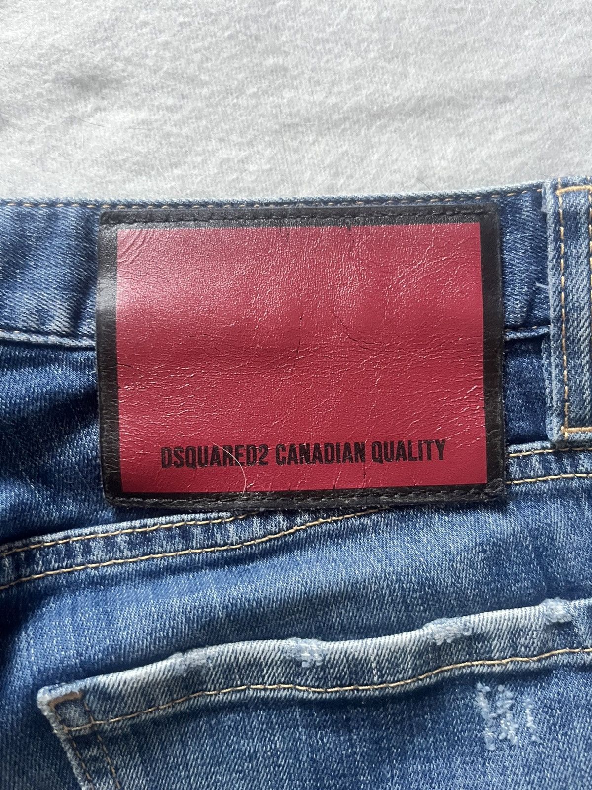 Dsquared2 Dsquared2 Denim Slim Fit Jeans Drill Skinny Distressed Size US 30 / EU 46 - 8 Thumbnail