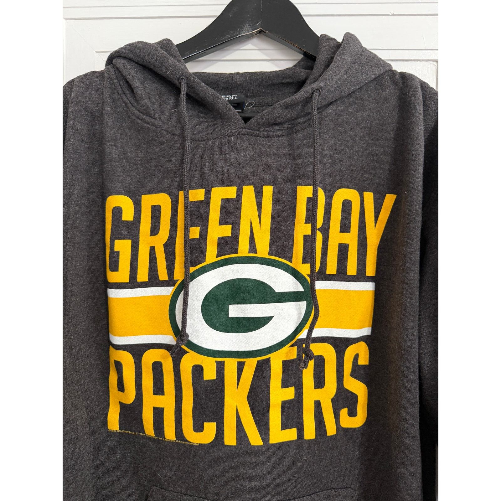 NFL Green Bay Packers Gray NFL Football Hoodie Sweatshirt Sz L Size US L / EU 52-54 / 3 - 2 Thumbnail