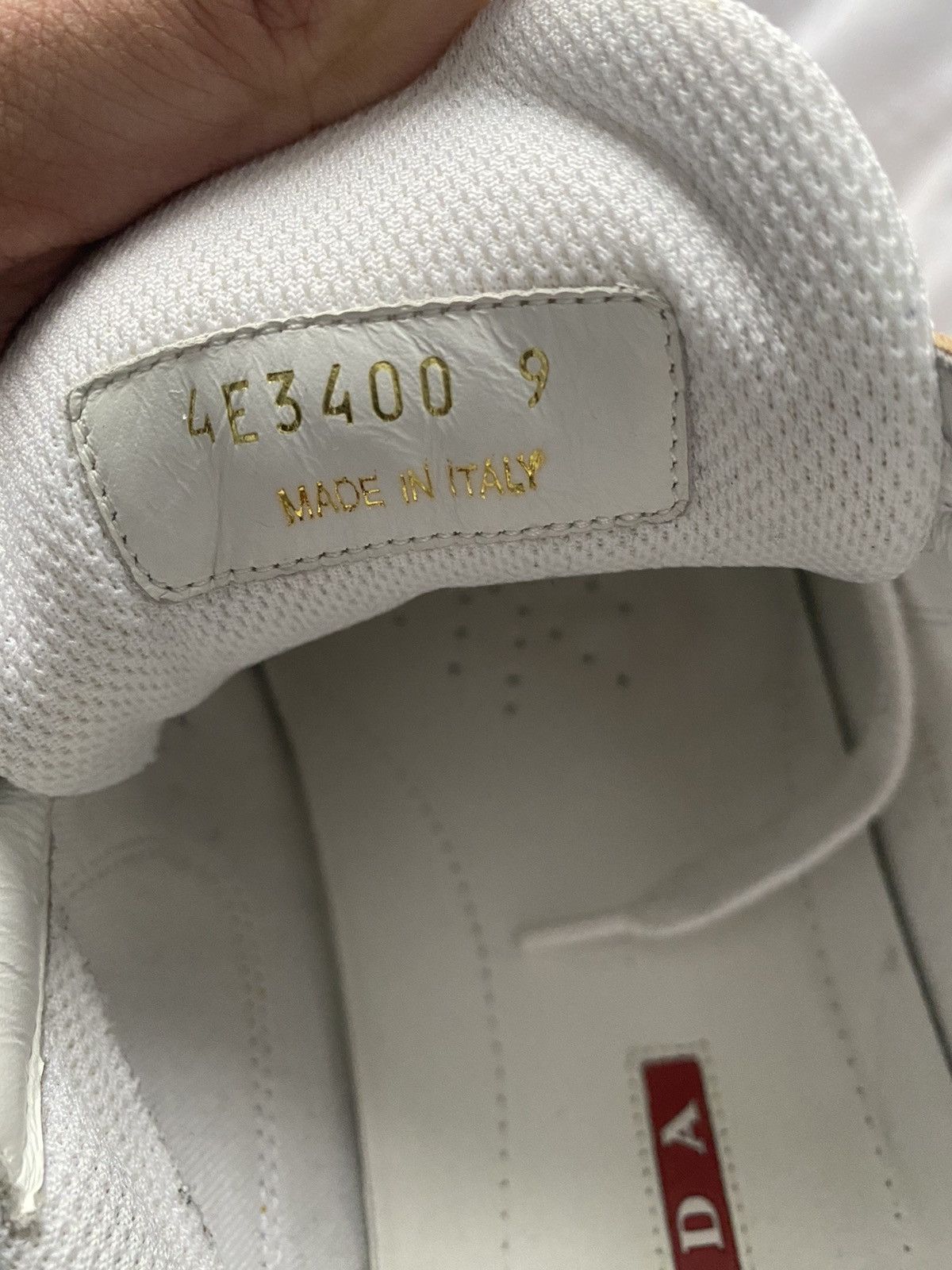 Prada Prada Cup Sneaker “Gold Argento” Size US 10 / EU 43 - 13 Thumbnail