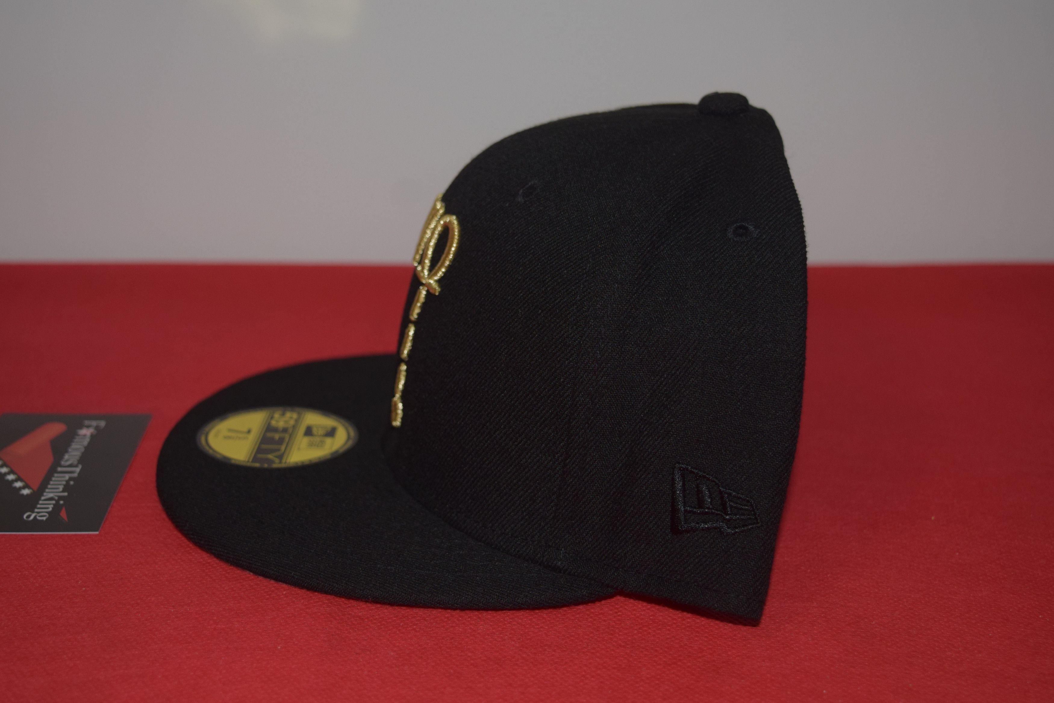 New Era OVO X New Era Black Fitted Hat Drake Size ONE SIZE - 3 Thumbnail