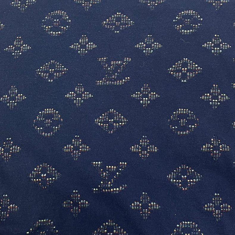 Louis Vuitton Louis Vuitton Navy blue colorful hollowed-out full-print sw Size US L / EU 52-54 / 3 - 7 Thumbnail