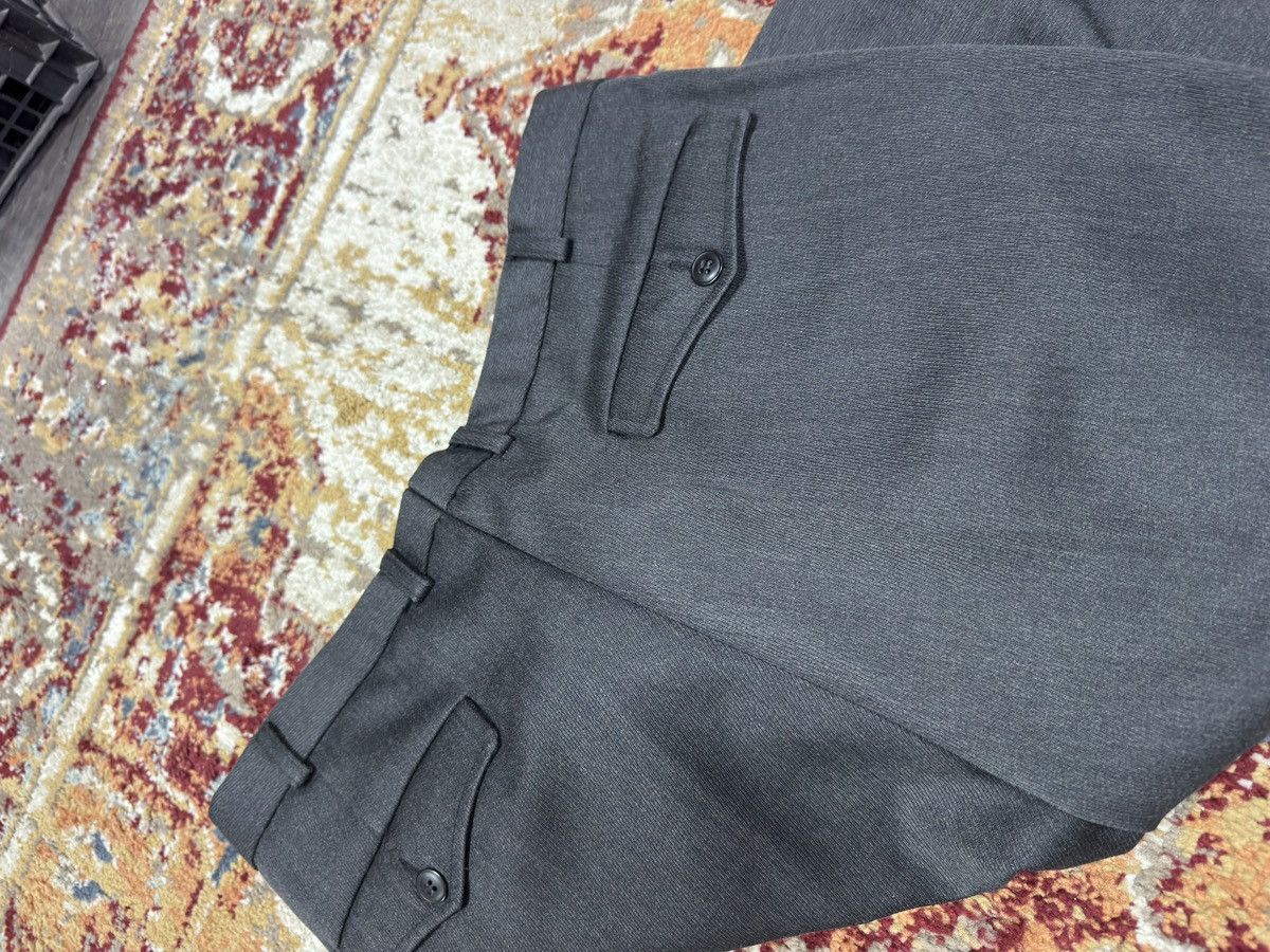 Vintage 1980s Wool Suit Pants Baggy Trousers Blend Balenciaga Rick Size US 30 / EU 46 - 6 Thumbnail