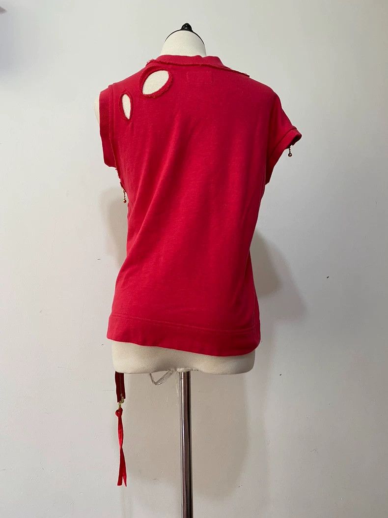 Vivienne Westwood Vivienne Westwood Irregular punk ripped short sleeve T-shi Size XXS / US 00 / IT 34 - 5 Thumbnail