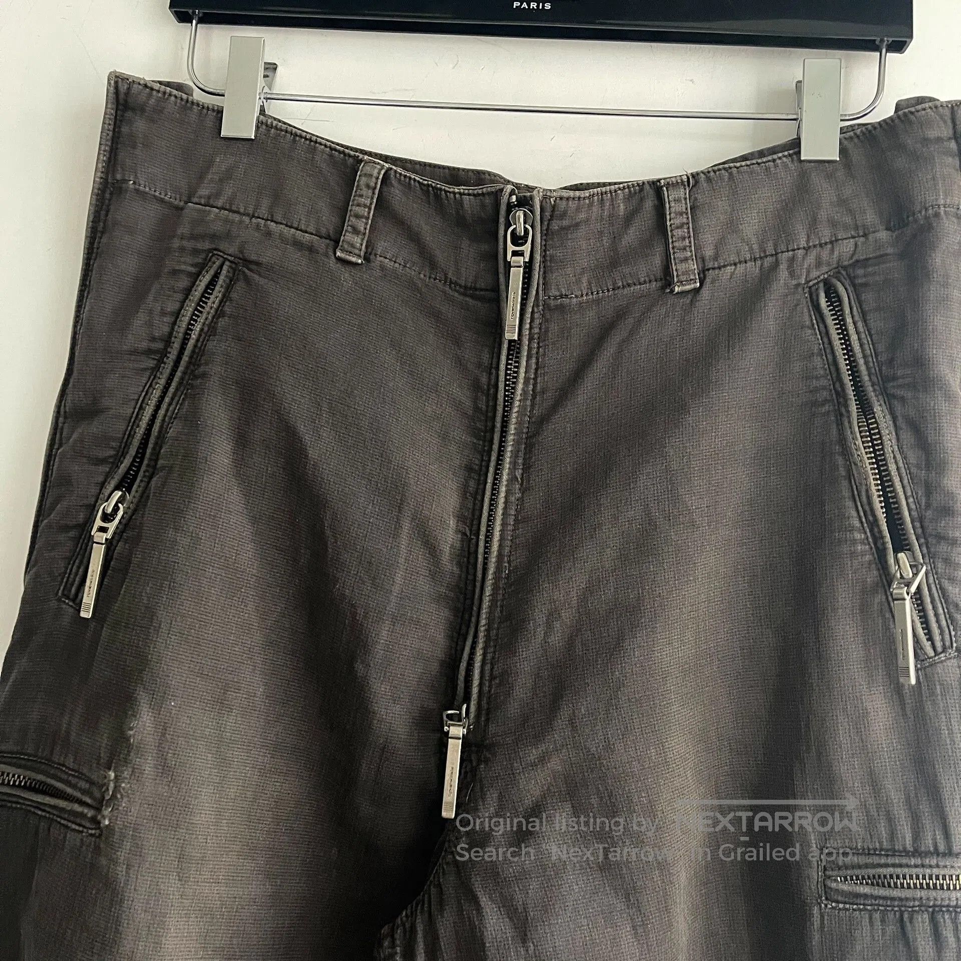 RIPVANWINKLE heavy-duty zippered pants by rip van winkle. Size US 26 / EU 42 - 3 Thumbnail