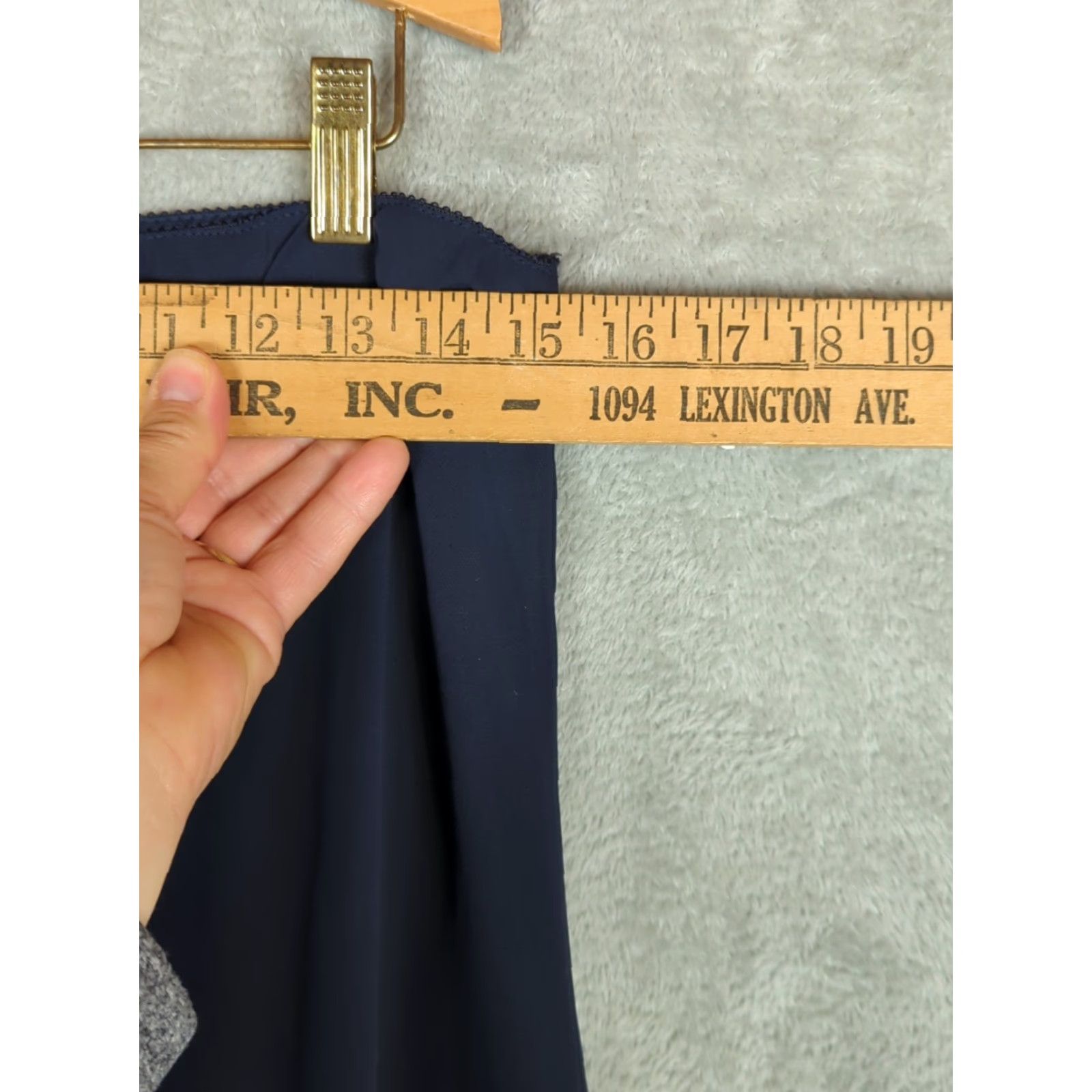 Alex Evenings VINTAGE Alex Evenings Skirt Maxi Midi Chiffon Blue 90s Gothic Grunge Fairy Witchy Hanky Hem Elastic Waist Hand Wash Only Womens M Size 32" / US 10 / IT 46 - 6 Thumbnail