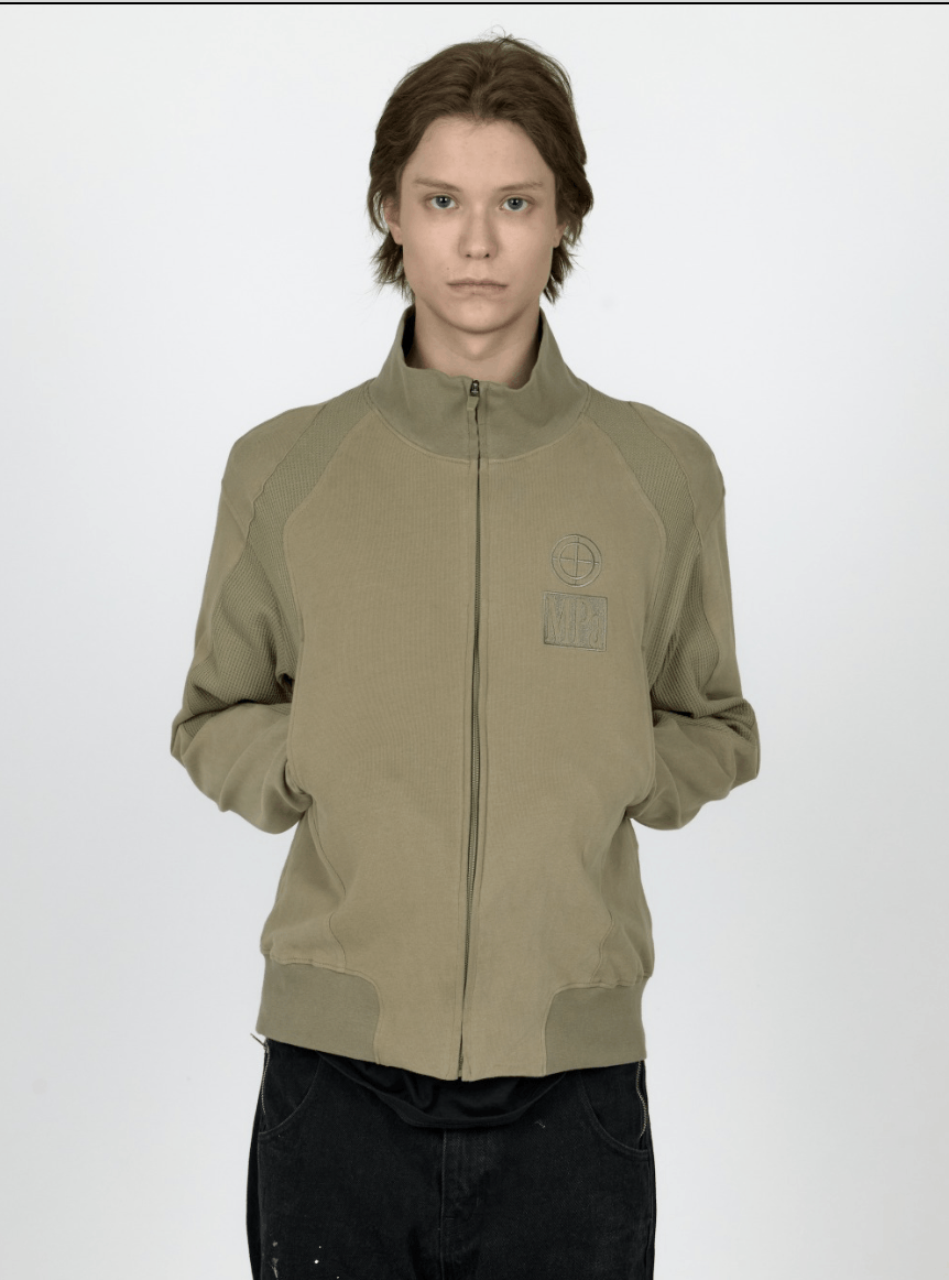 Other MPa CONTRAST ZIPPED JACKET (KHAKI) , PLASTICPRODUCT Size US M / EU 48-50 / 2 - 4 Thumbnail