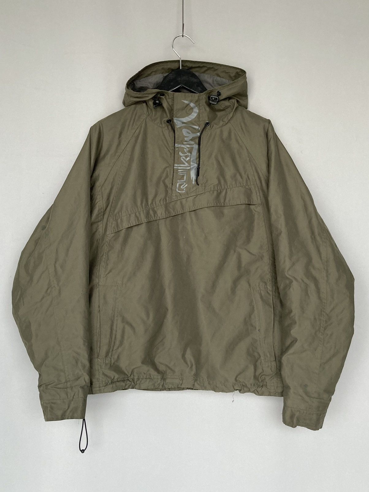 Vintage Quiksilver Anorak Pullover Windbreaker Jacket Boxy