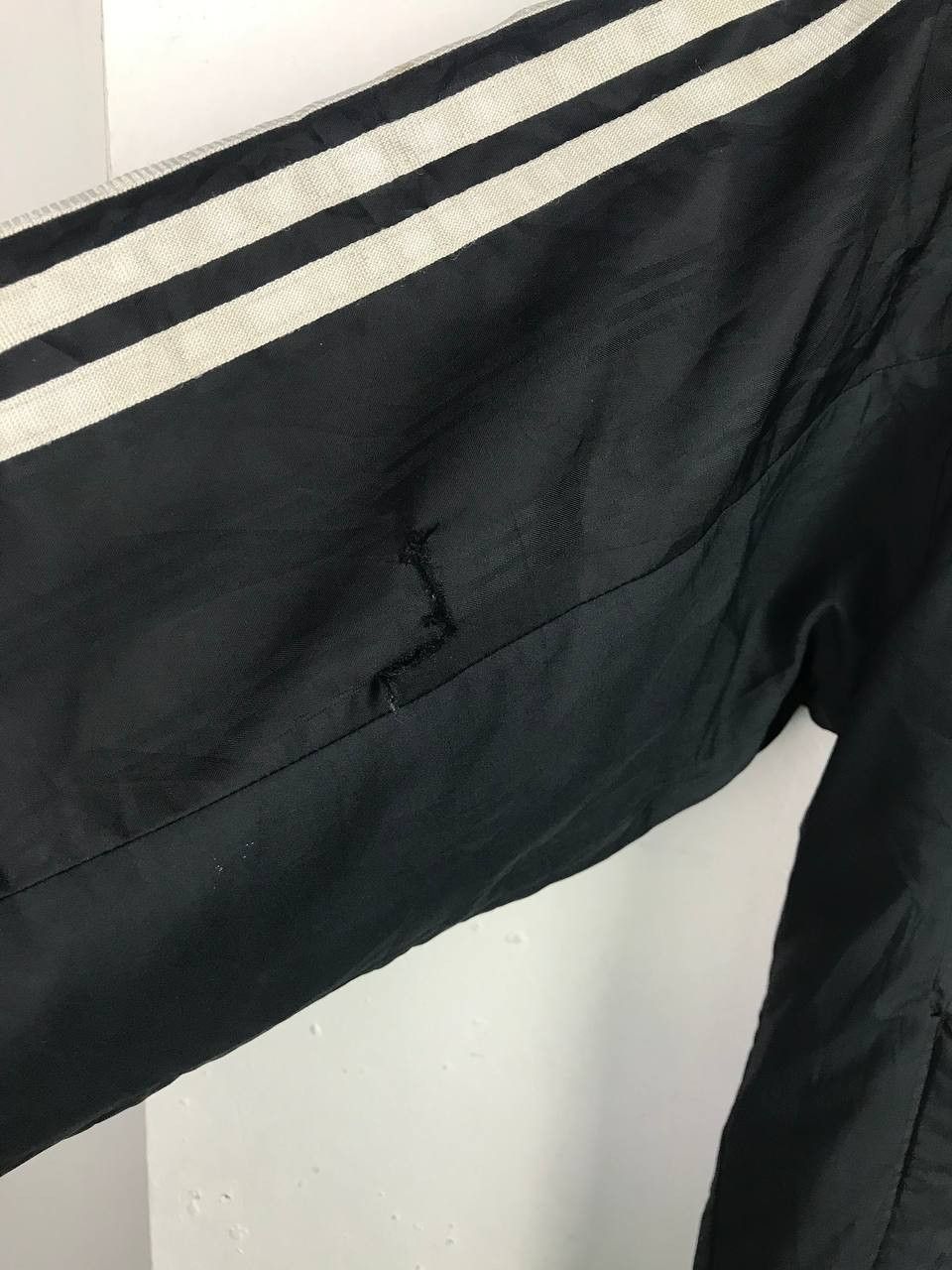 Adidas × Japanese Brand × Vintage Rare Design Adidas Long Jacket Full Zipper Size US L / EU 52-54 / 3 - 6 Thumbnail