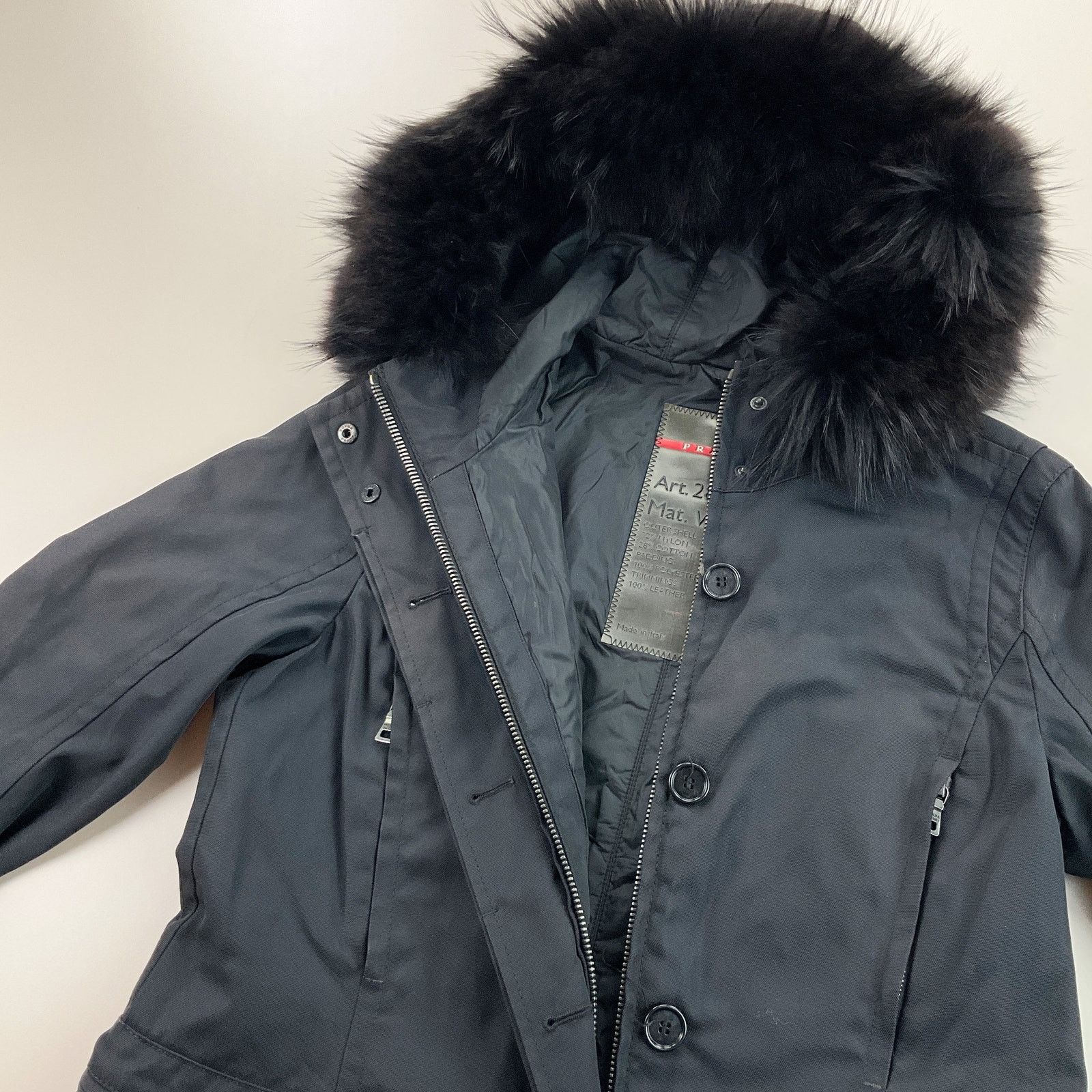 Prada Prada Hooded Coat - Womens Small Italian Desinger Item Size S / US 4 / IT 40 - 4 Thumbnail