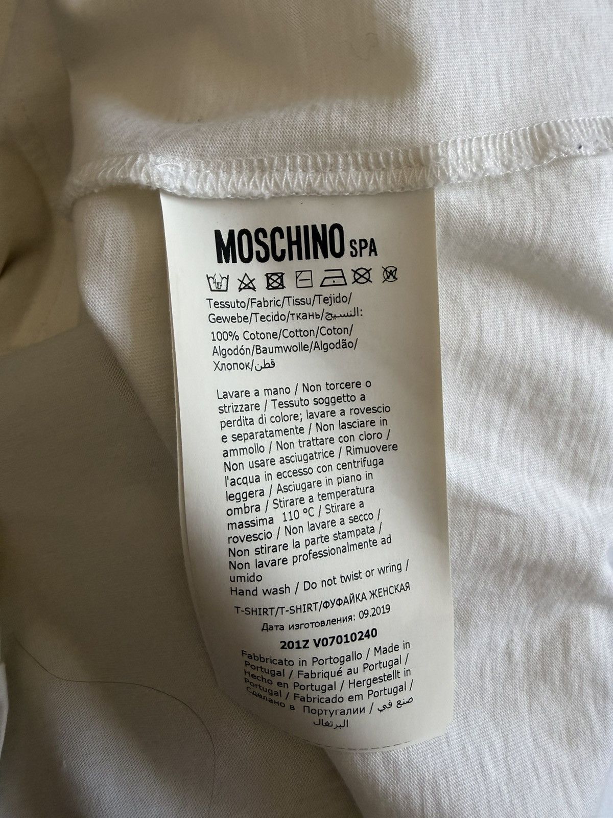 Moschino Moschino Dracula Bear Size US M / EU 48-50 / 2 - 7 Thumbnail