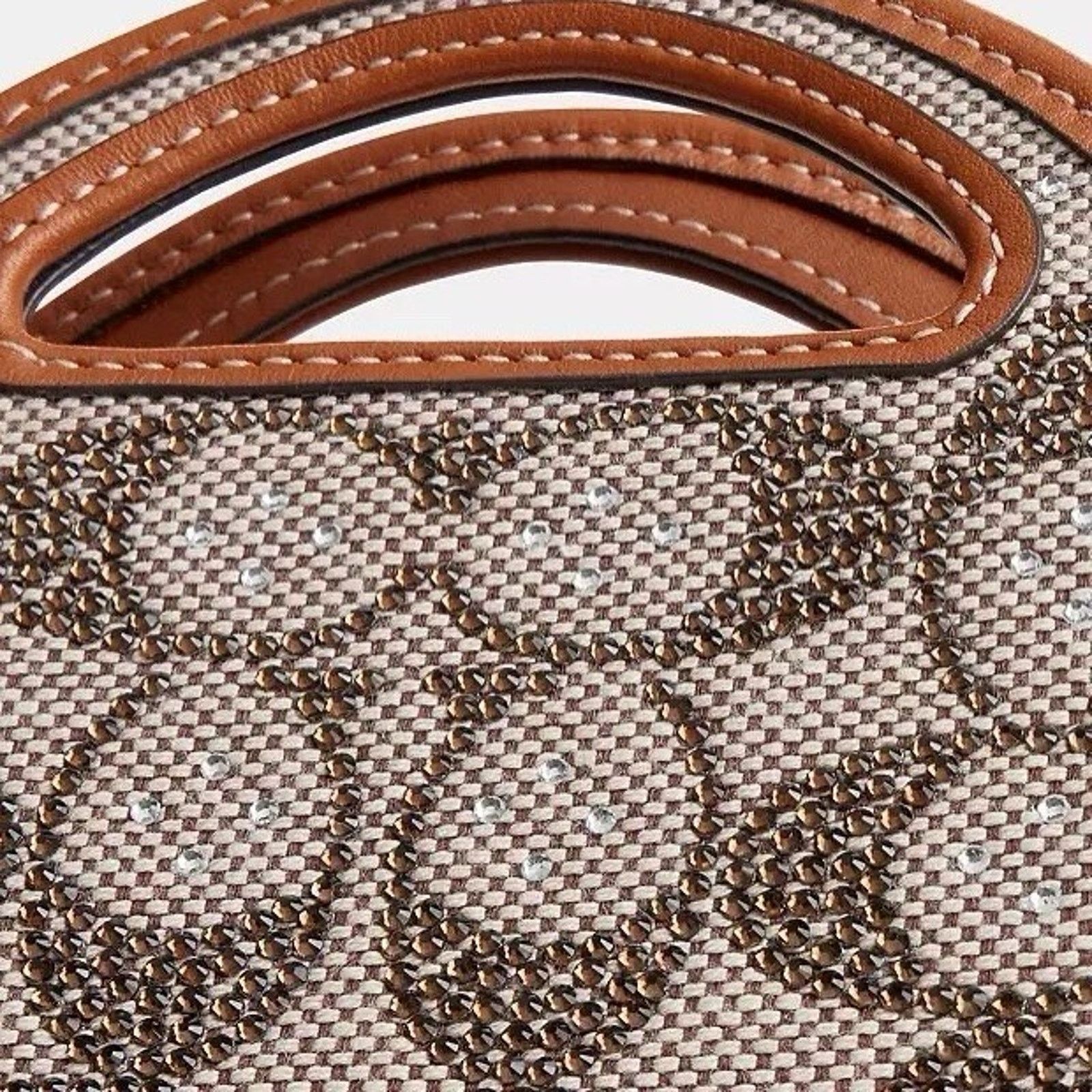 Coach NWT Limited Coach Card Case Crystal Signature Jacquard CX243 Size ONE SIZE - 12 Thumbnail