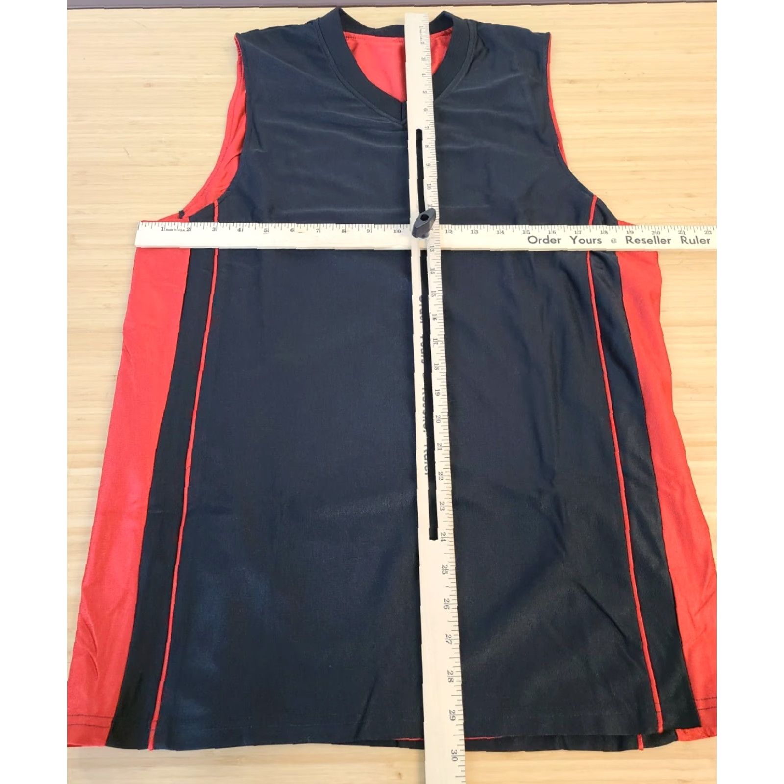 Vintage Teamwork Athletic Tank Reversible Mens Size M Red & Black Athletic Top Size US M / EU 48-50 / 2 - 3 Thumbnail