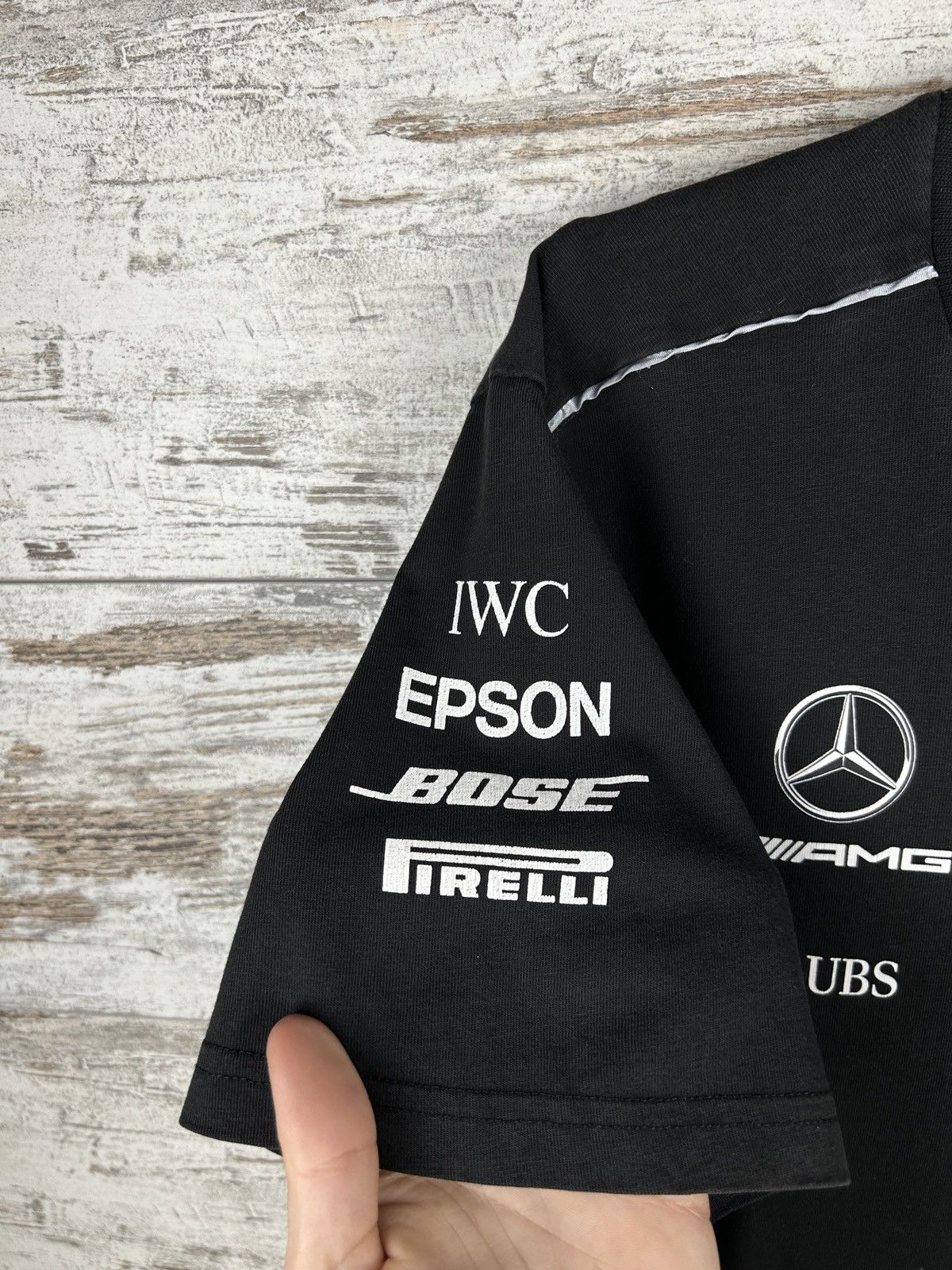 Hugo Boss × Mercedes-Benz Mens Vintage Hugo Boss Mercedes AMG petronas T-shirt racing Size US XL / EU 56 / 4 - 3 Thumbnail