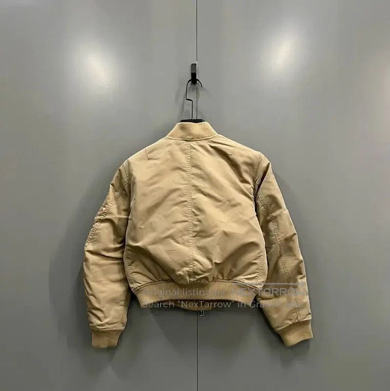 Burberry Burberry Khaki Cotton Women's Jacket for Spring. Size XXS / US 00 / IT 34 - 2 Thumbnail
