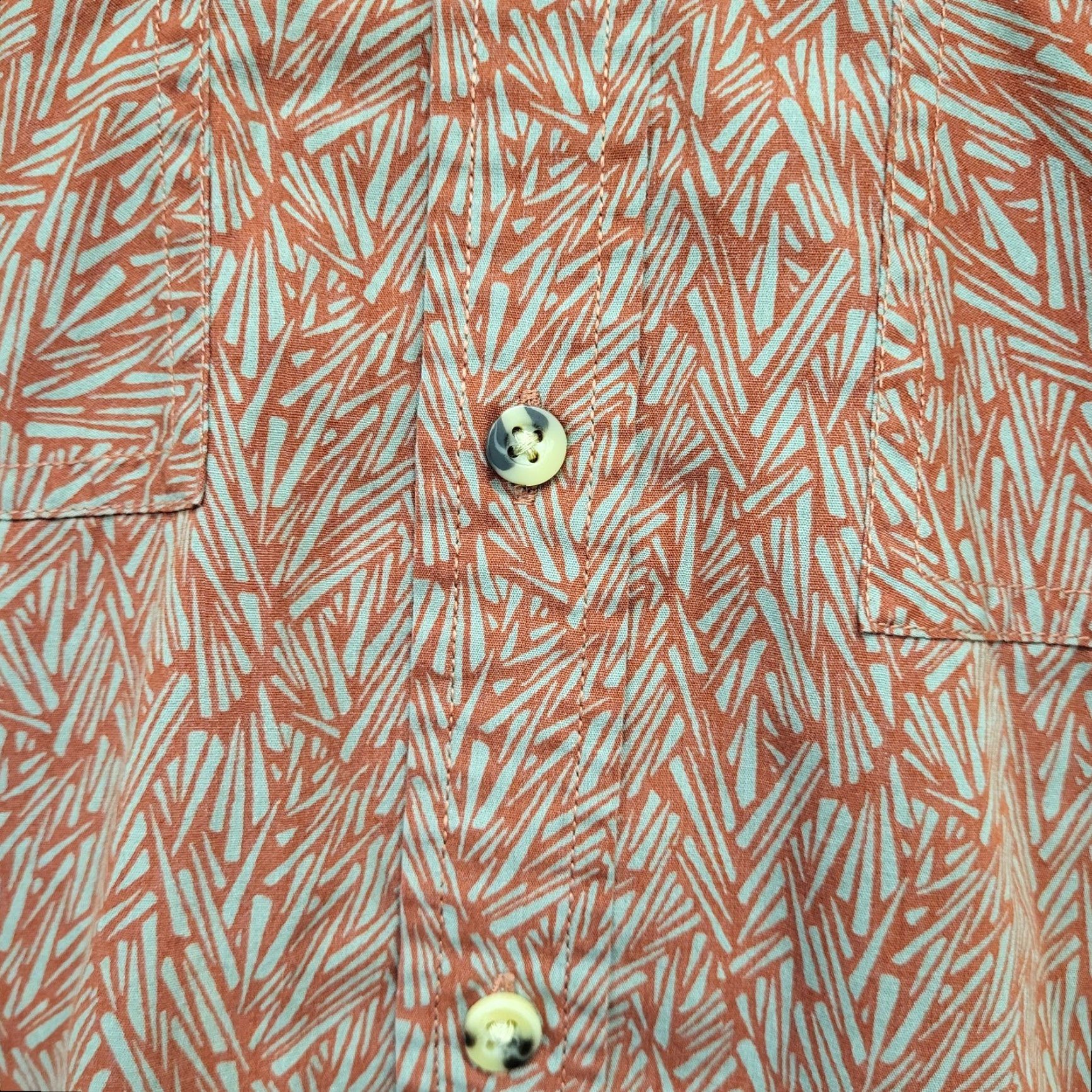 Vintage L.L. Bean Mens Rust Button Up Shirt Small-R Outdoor Casual Hawaiian Island Beach Shirt Mens SS Red Hawaiian 90s? Size US S / EU 44-46 / 1 - 5 Thumbnail