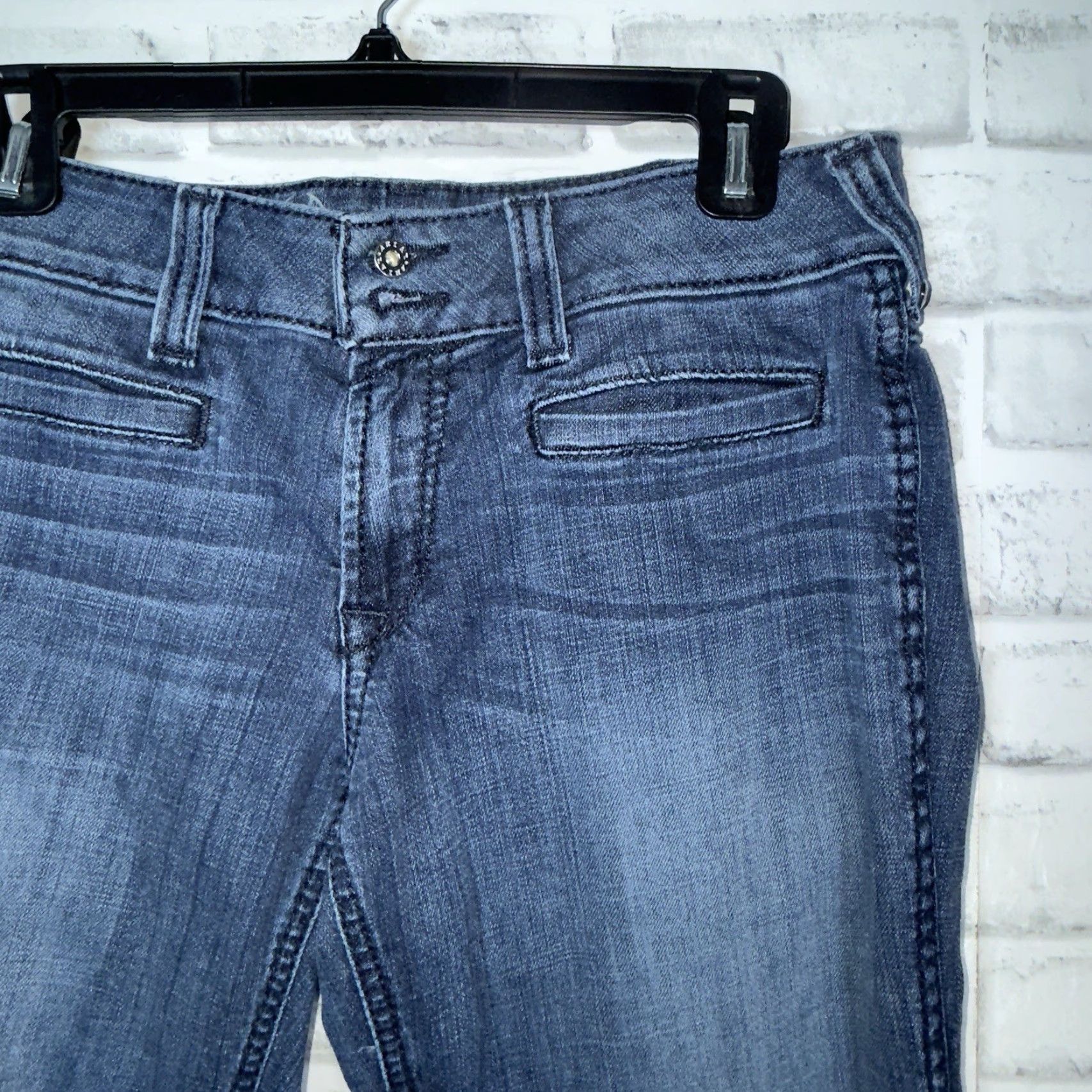 Ariat Ariat Women's Denim Jeans 30x28 Straight Cotton Blend Blue Casual Pants Size 30" / US 8 / IT 44 - 2 Thumbnail