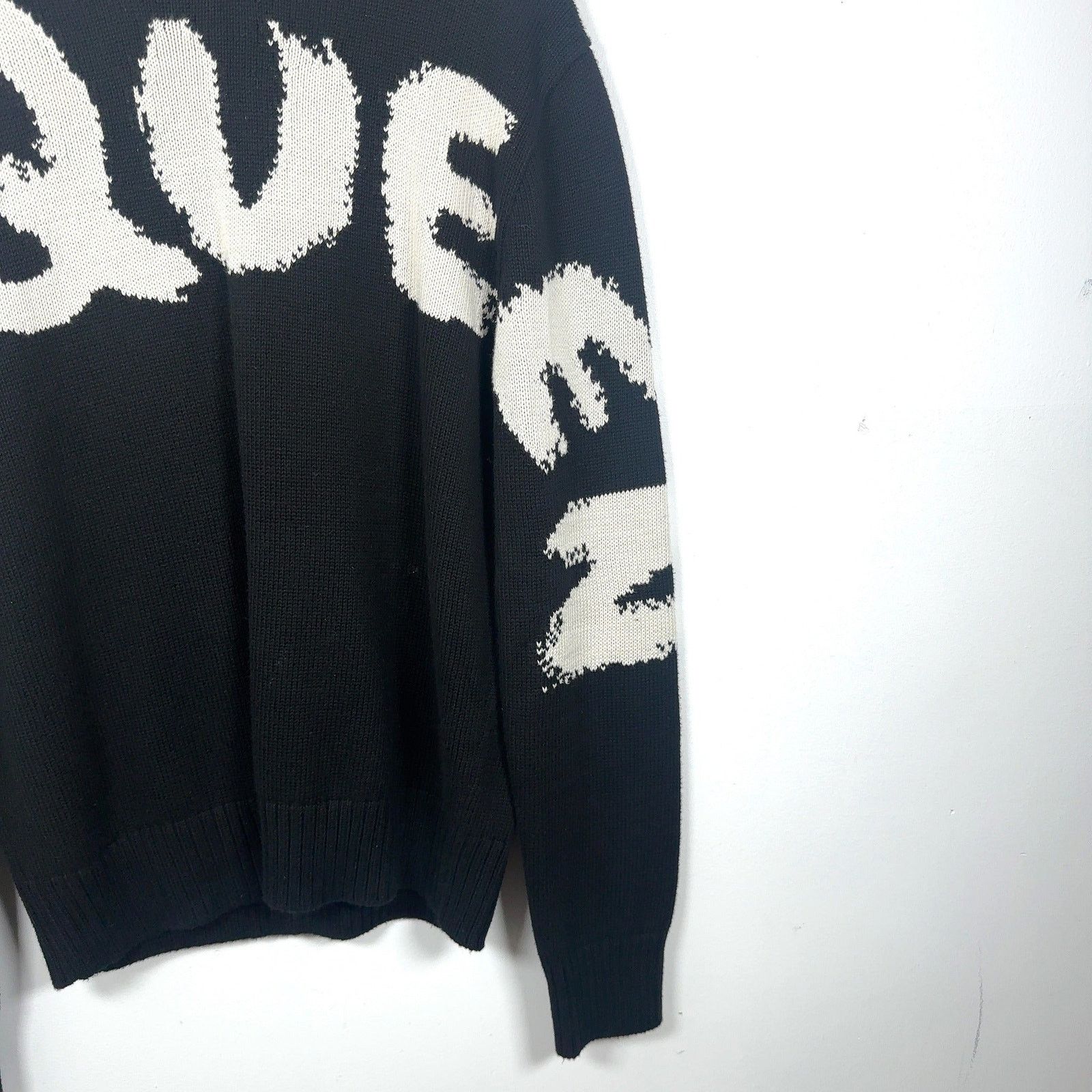 Alexander McQueen Alexander McQueen Graffiti Logo Knit Sweater Size US M / EU 48-50 / 2 - 4 Thumbnail