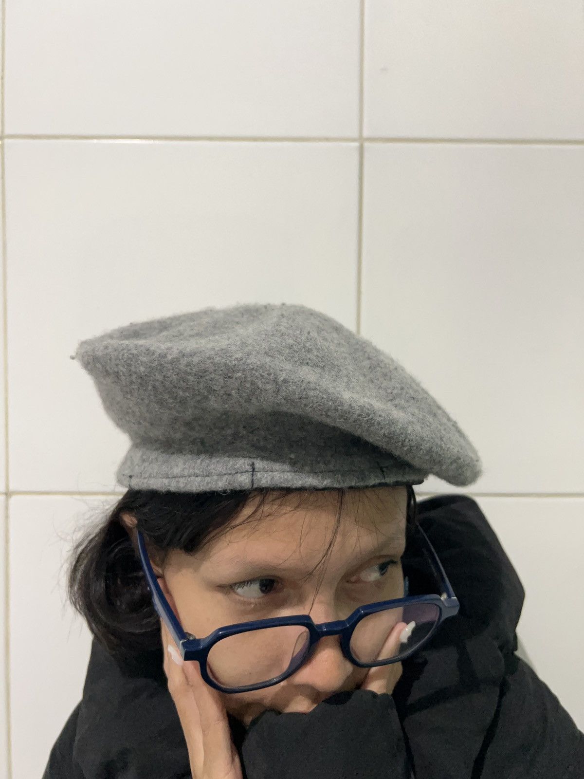 If Six Was Nine × KMRii E Hyphen World Gallery Beret Hat Size ONE SIZE - 1 Thumbnail