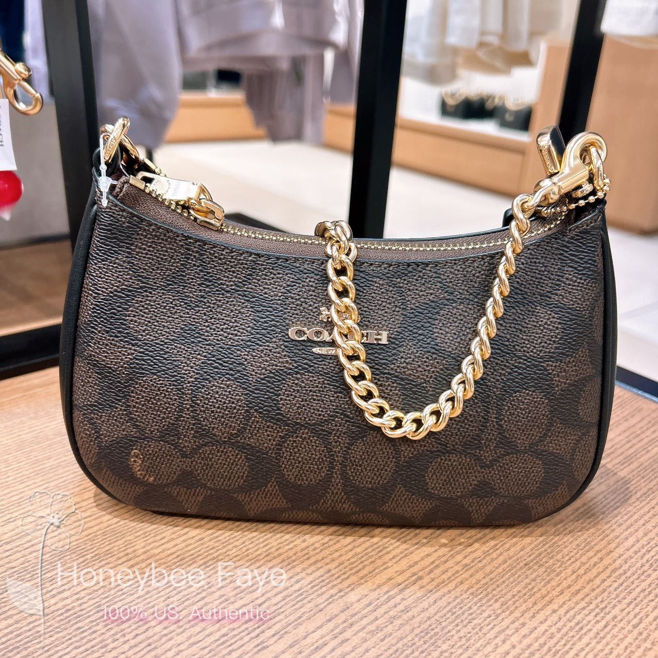 Coach Teri Mini Crossbody Bag In Signature Canvas CW323 Grailed