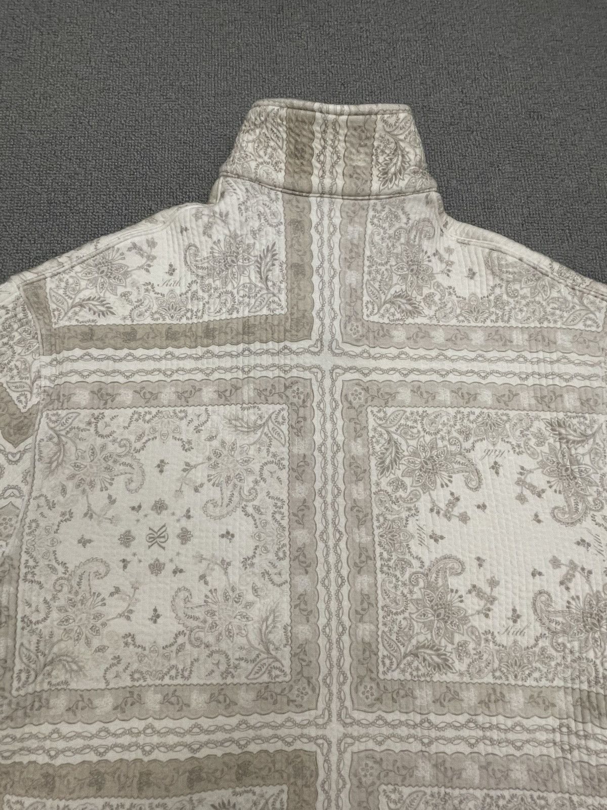 Kith Kith Beige Paisley 1/4 Zip Pullover Size US M / EU 48-50 / 2 - 11 Thumbnail