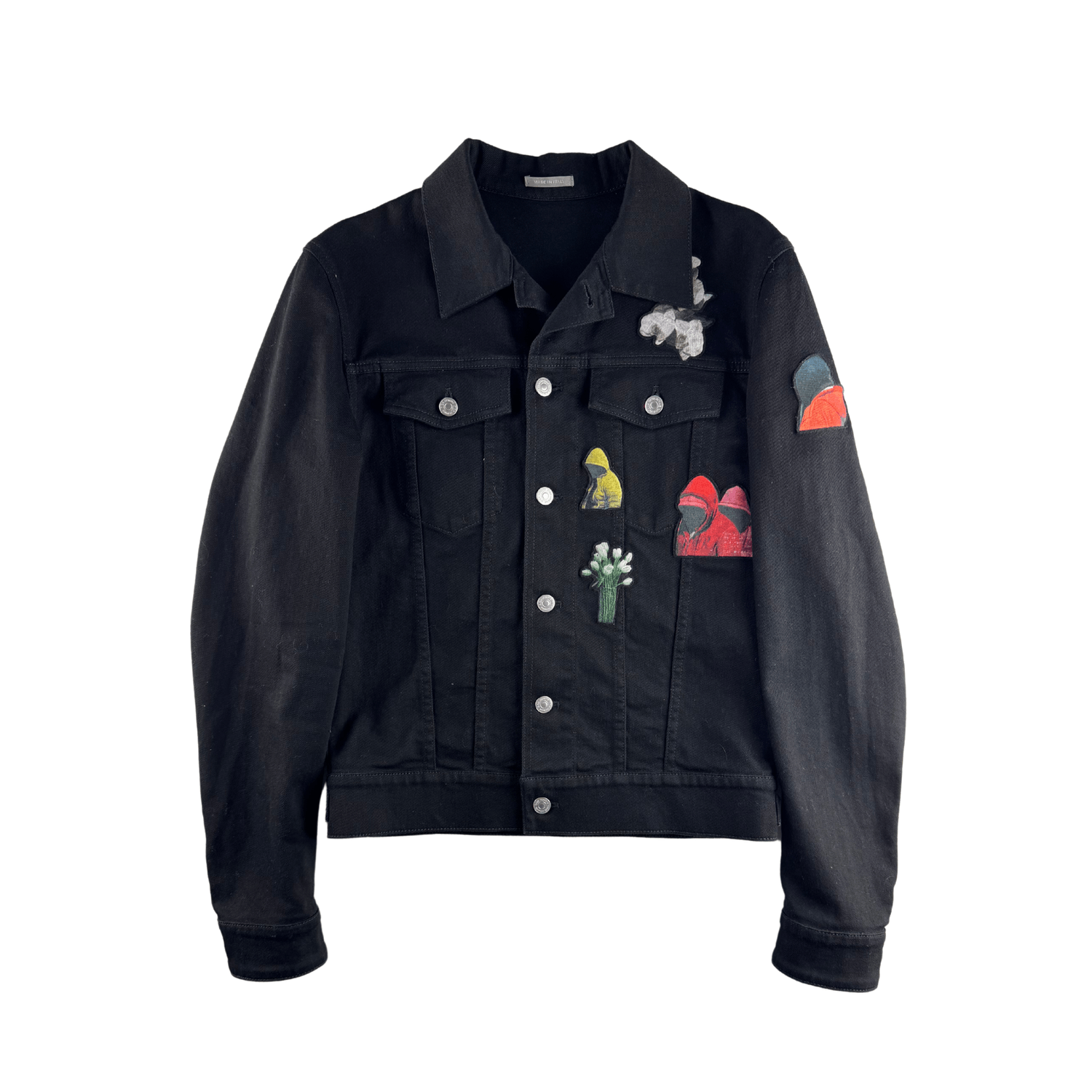 Dior Dior x Francois Bard Flower Patch Embroidered Denim Jacket Size US S / EU 44-46 / 1 - 2 Thumbnail
