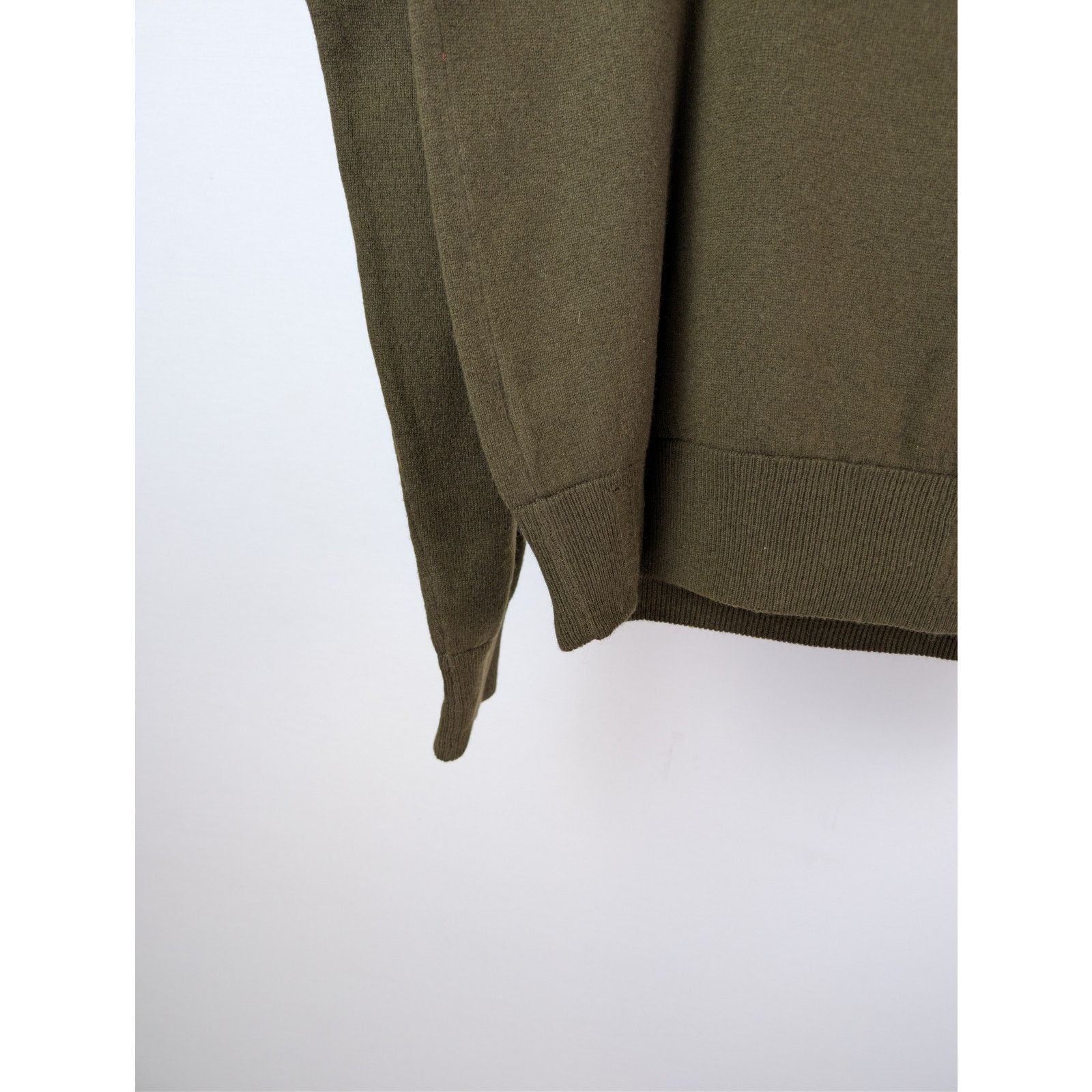 Amiri o1rshd1 Cut away Logo Crewneck Sweatshirt Military/Nastrium Size US M / EU 48-50 / 2 - 13 Thumbnail