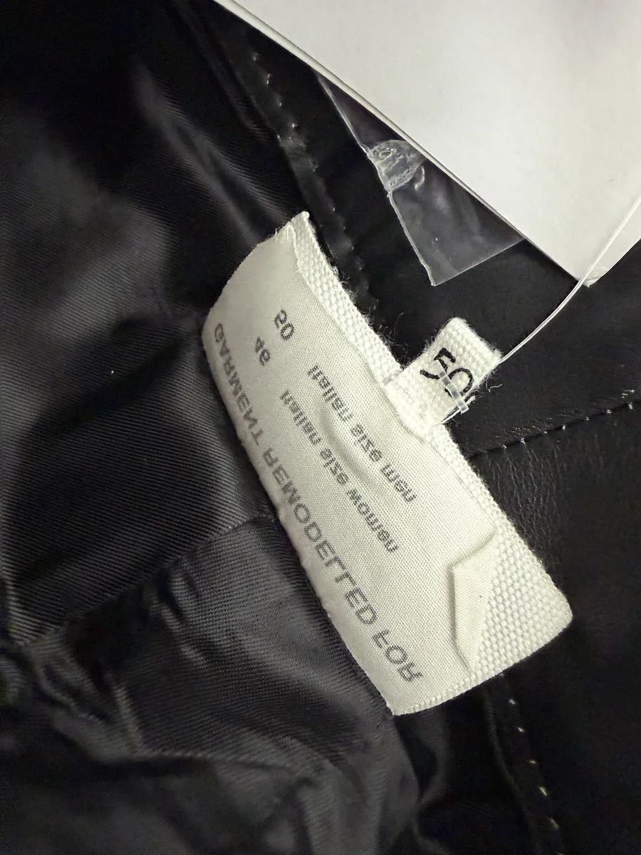 Maison Margiela AW2023 Maison Margiela Black Leather Biker Pants Size US 32 / EU 48 - 12 Thumbnail