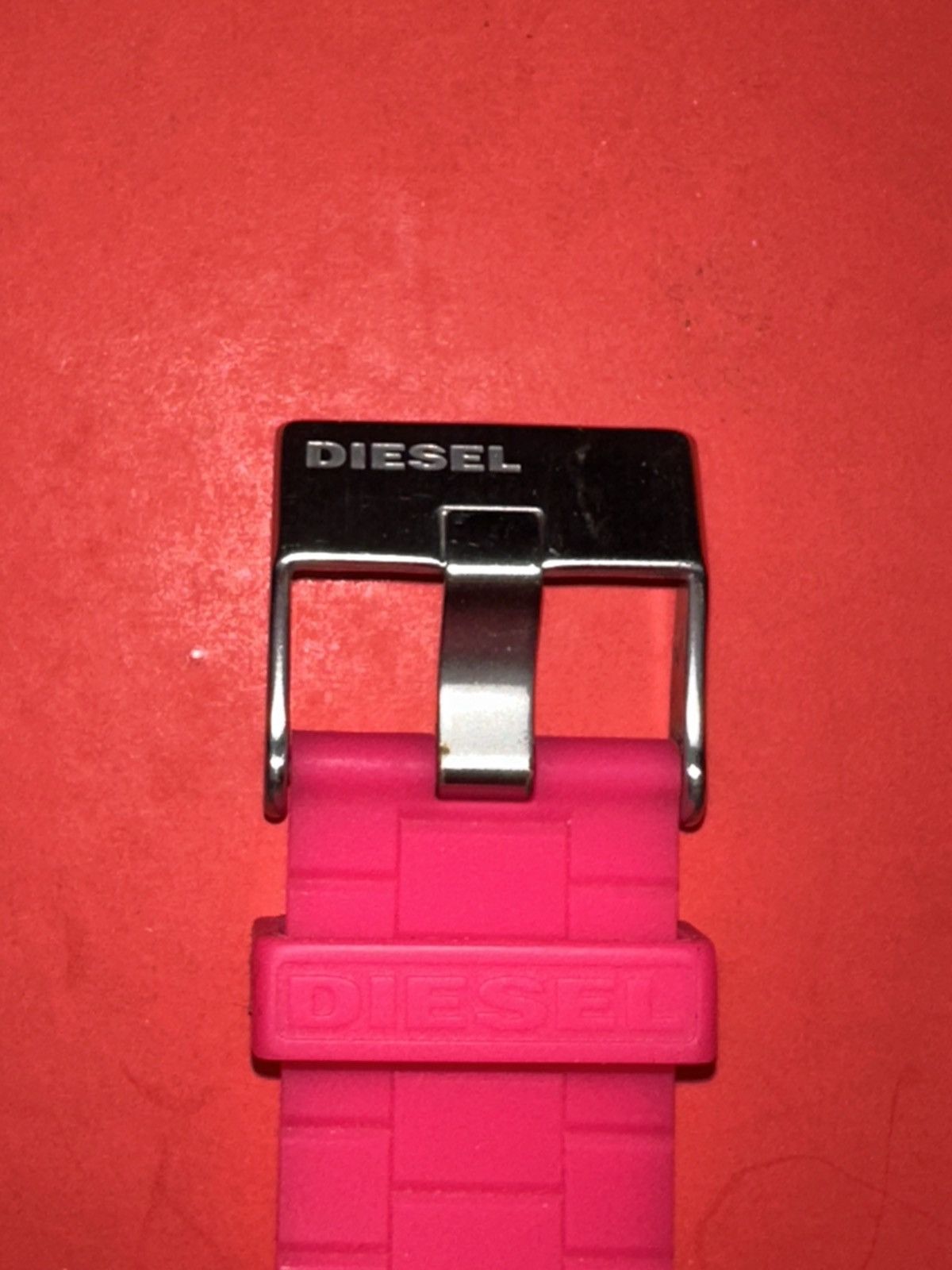 Diesel Diesel Pink Dial Pink Plastic Strap Unisex Watch DZ1573 Size ONE SIZE - 4 Thumbnail